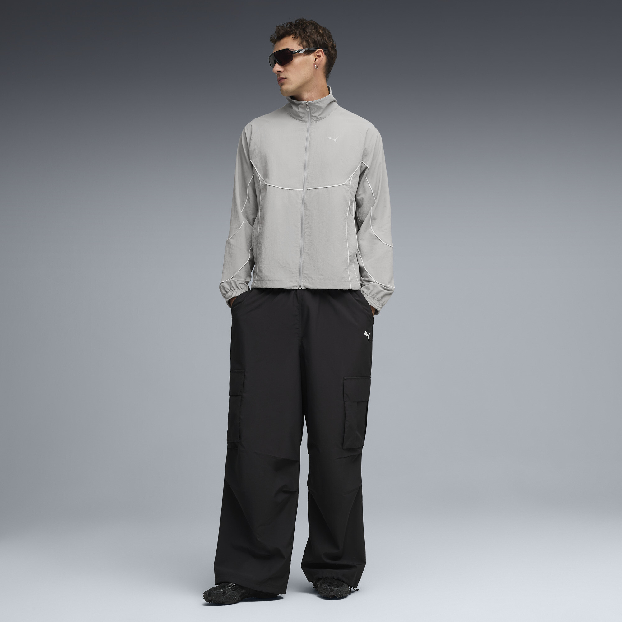 PUMA Mostro sneakers uniseks, Zwart/Rood, Maat 40,5 thumbnail 10