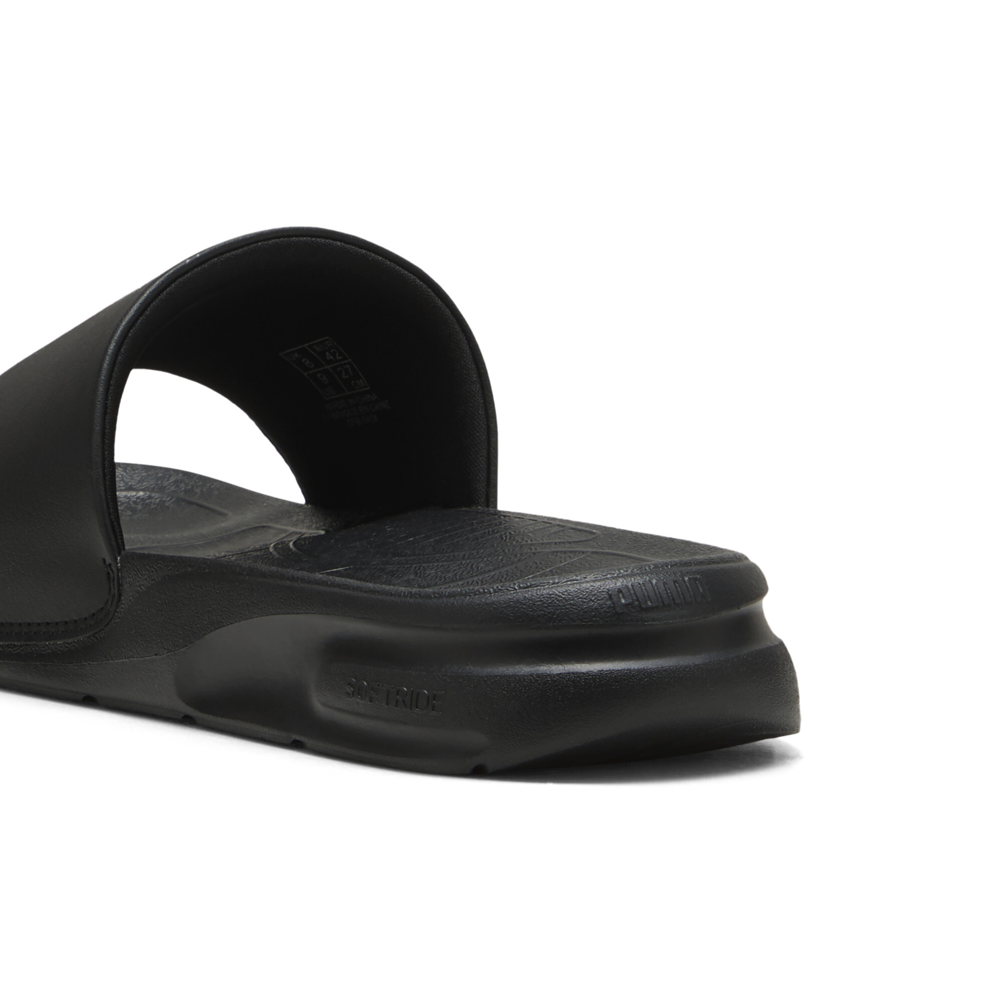 PUMA Softride Teamcat BVB badslippers uniseks, Zwart/Geel/Goud, Maat 38 thumbnail 5