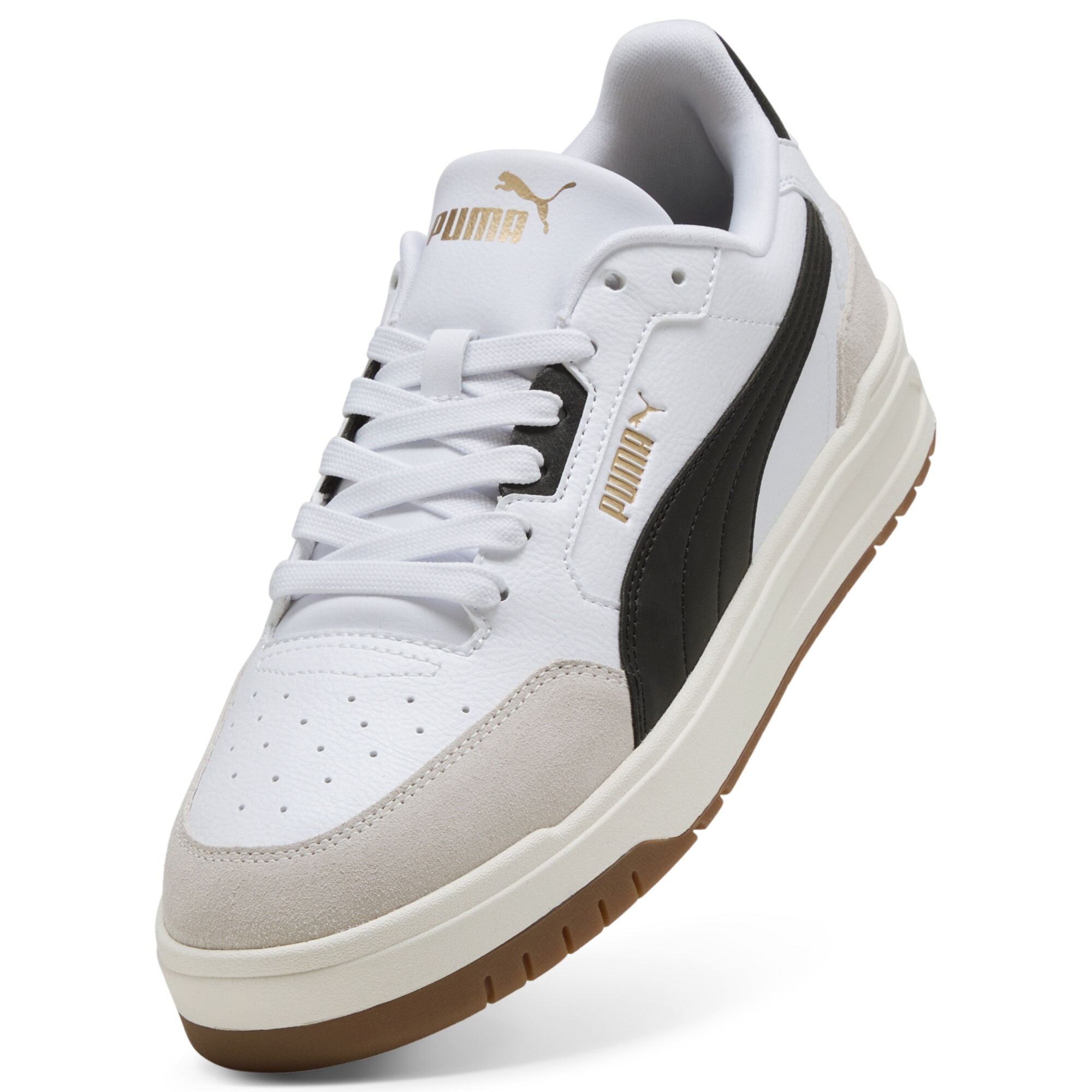 PUMA Shuffle Downtown uniseks sneakers, Zwart/Grijs/Wit, Maat 40,5 thumbnail 2