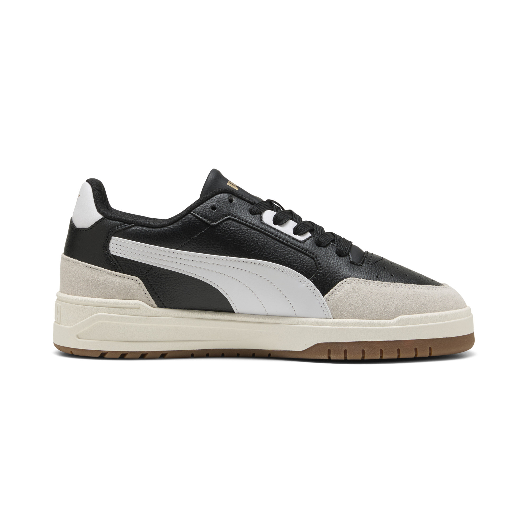 PUMA Shuffle Downtown uniseks sneakers, Zwart/Grijs/Wit, Maat 42 thumbnail 3