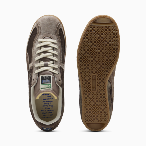 Tenis PUMA x KIDSUPER Brasil Panels, Espresso Brown-Totally Taupe, large-MEX