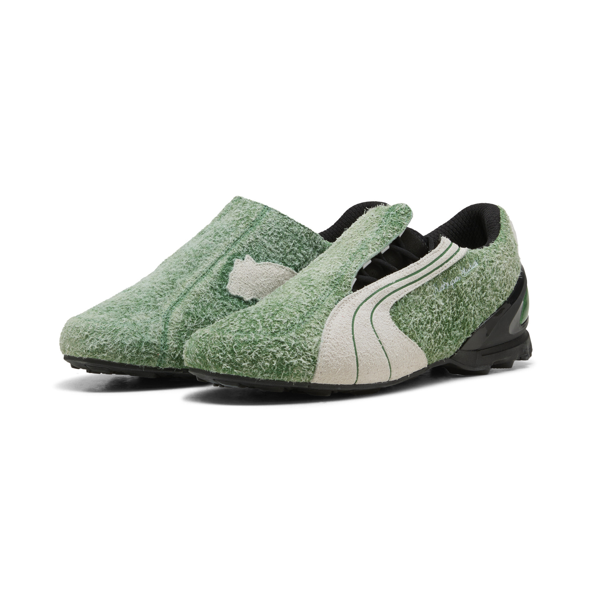 PUMA x KIDSUPER V-S1 uniseks sneakers, Groen/Wit, Maat 42 thumbnail 6
