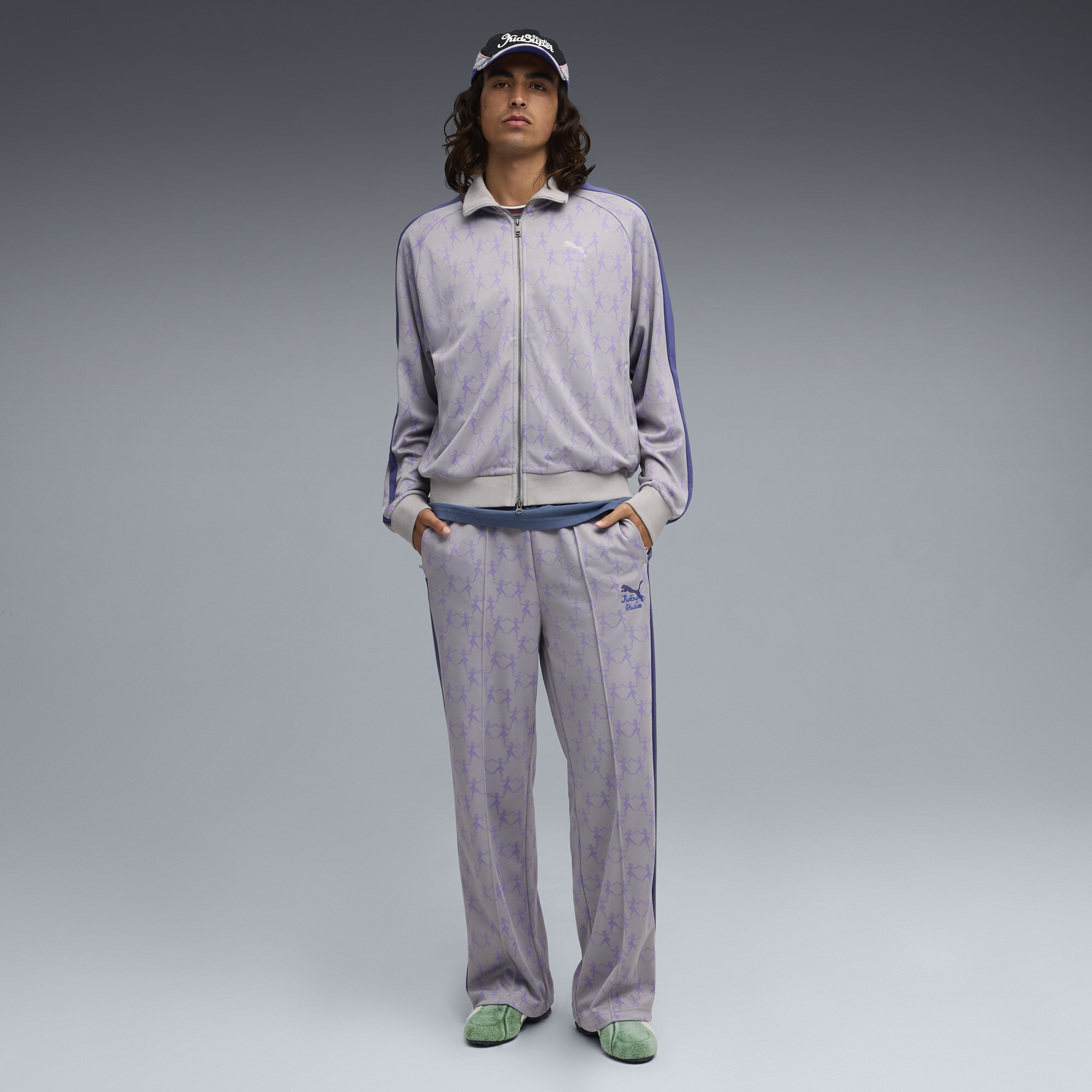 PUMA x KIDSUPER V-S1 uniseks sneakers, Groen/Wit, Maat 42 thumbnail 7