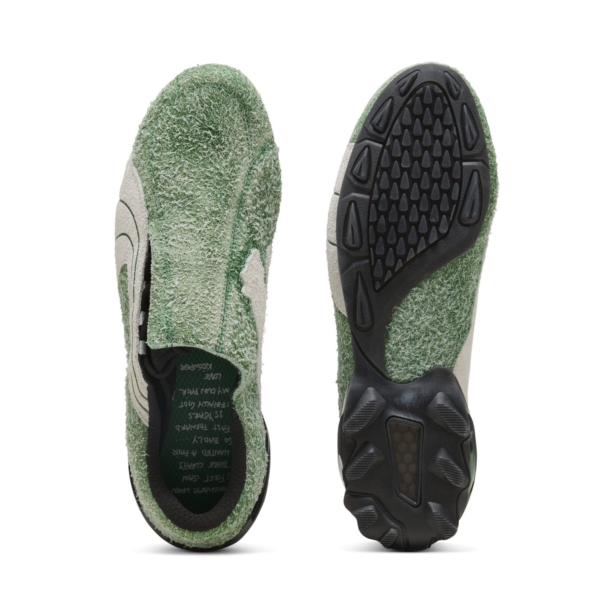 PUMA x KIDSUPER V-S1 uniseks sneakers, Groen/Wit, Maat 42 thumbnail 4