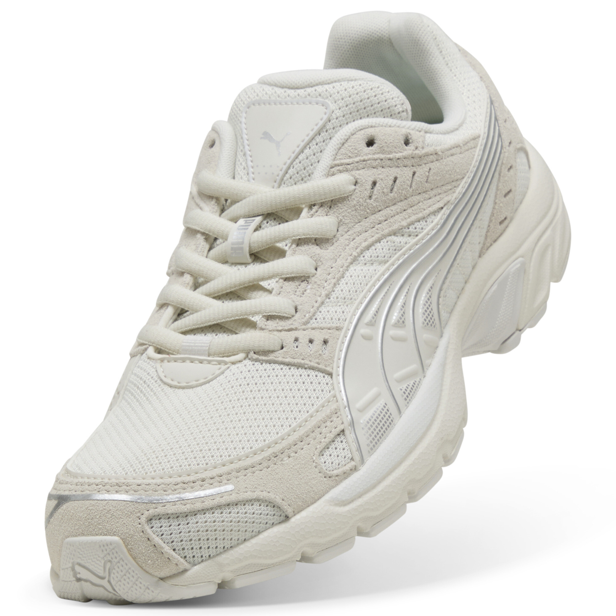 PUMA C25K uniseks sneakers, Grijs/Zilver, Maat 43 thumbnail 2