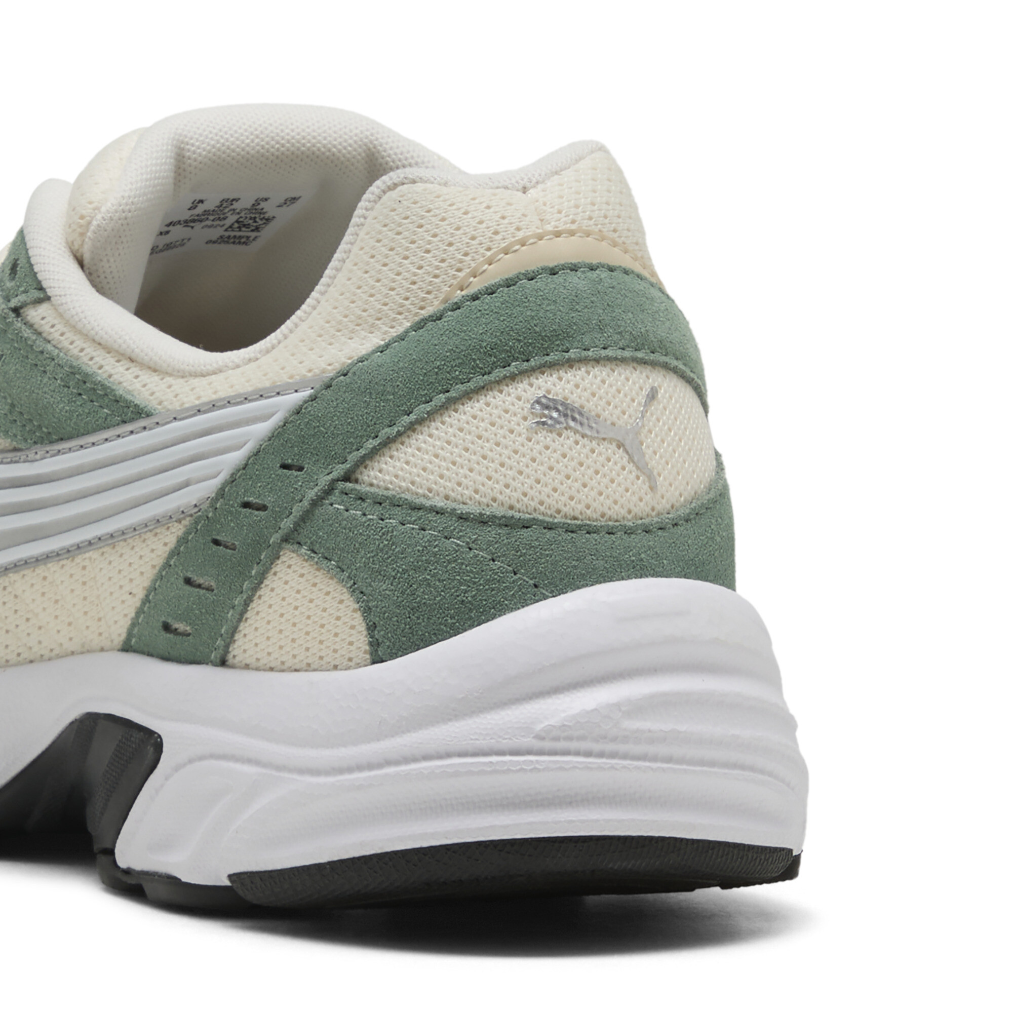 PUMA C25K uniseks sneakers, Groen/Zilver, Maat 40 thumbnail 5