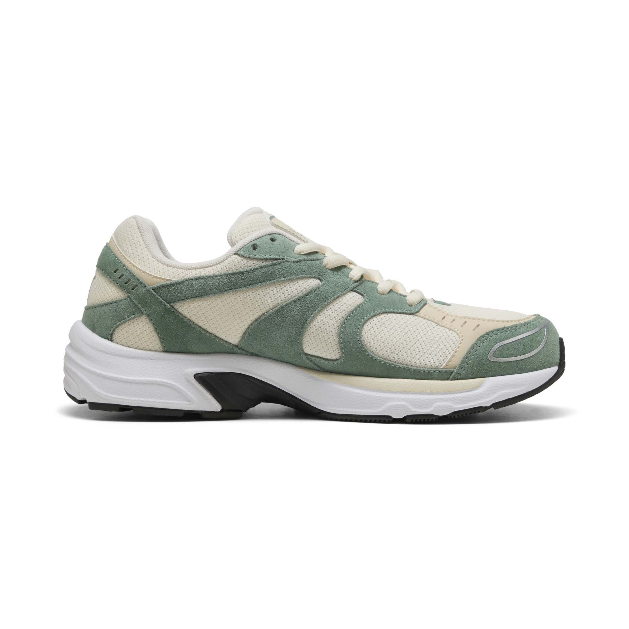 PUMA C25K uniseks sneakers, Groen/Zilver, Maat 40 thumbnail 3