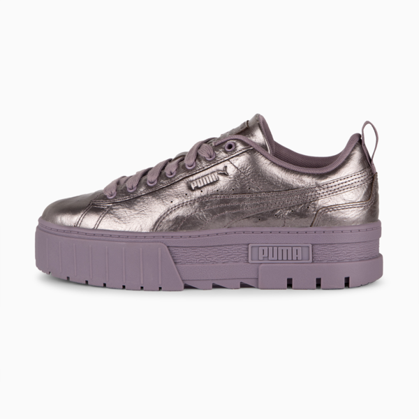 Zapatillas Mayze Galactic para mujer, Plum Jam-Puma Aged Silver, large-ARG