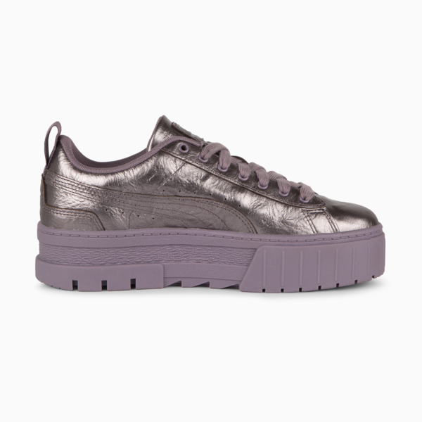 Zapatillas Mayze Galactic para mujer, Plum Jam-Puma Aged Silver, large-ARG