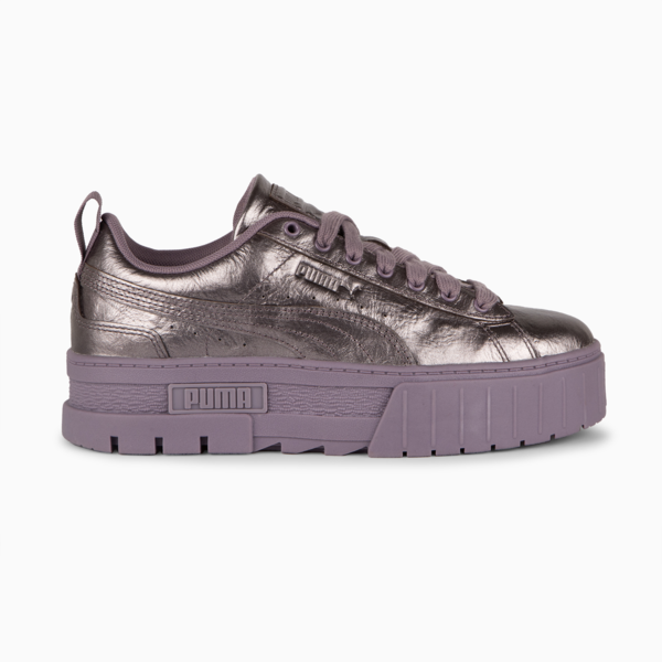 Zapatillas Mayze Galactic para mujer, Plum Jam-Puma Aged Silver, large-ARG