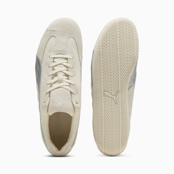 Speedcat Premium Sneakers Unisex, Frosted Ivory-Matte Silver, large-ZAF