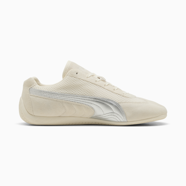 Speedcat Premium Sneakers Unisex, Frosted Ivory-Matte Silver, large-ZAF