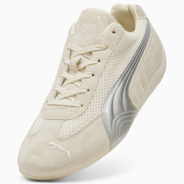 Speedcat Premium Sneakers Unisex, Frosted Ivory-Matte Silver, large-ZAF