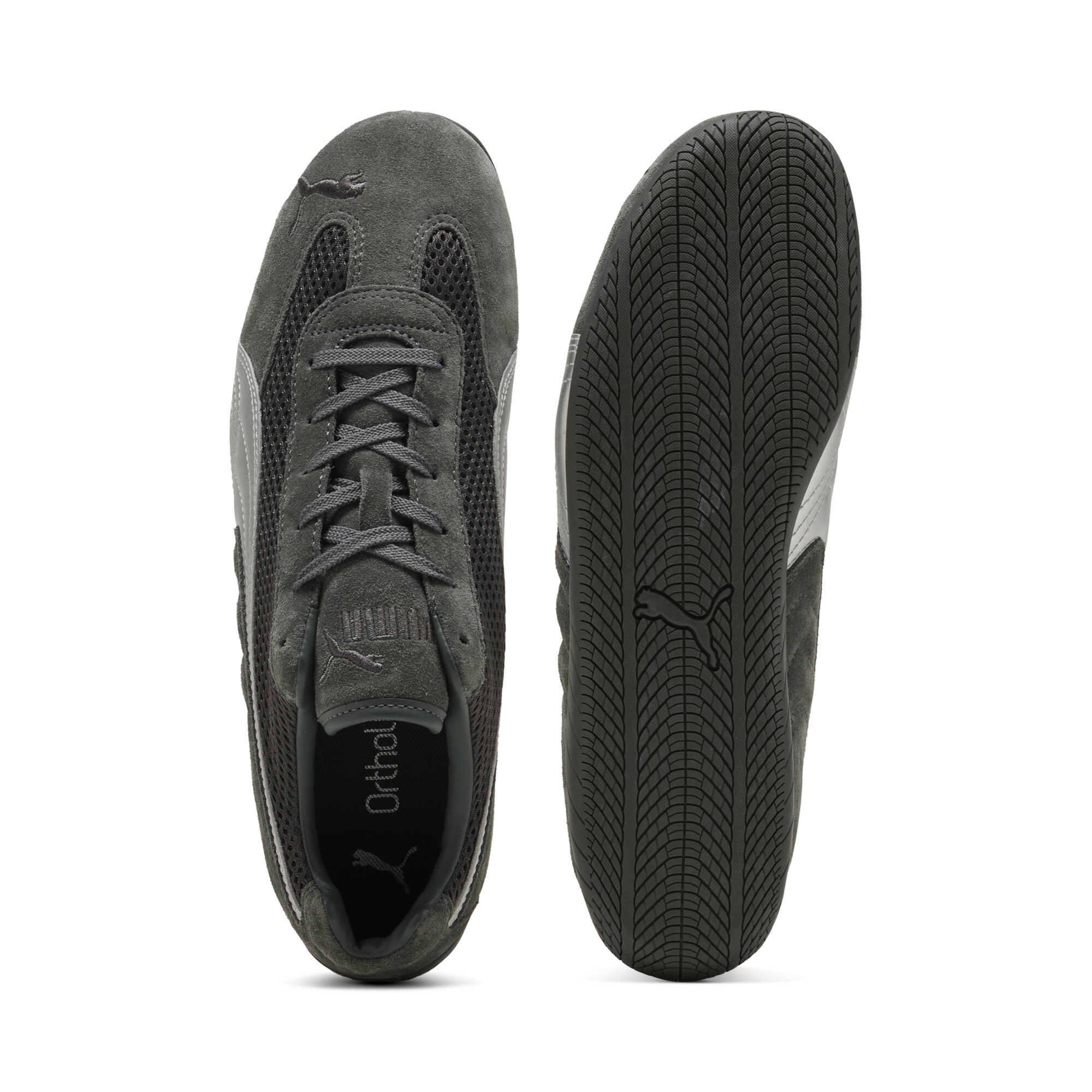 PUMA Speedcat Premium sneakers uniseks, Grijs/Zilver, Maat 44,5 thumbnail 4