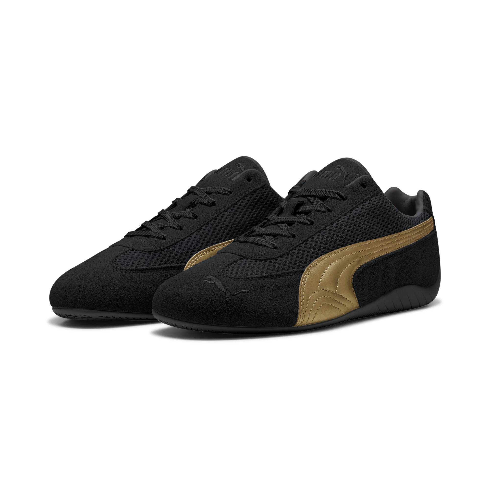 PUMA Speedcat Premium sneakers uniseks, Zwart/Goud, Maat 44,5 thumbnail 6