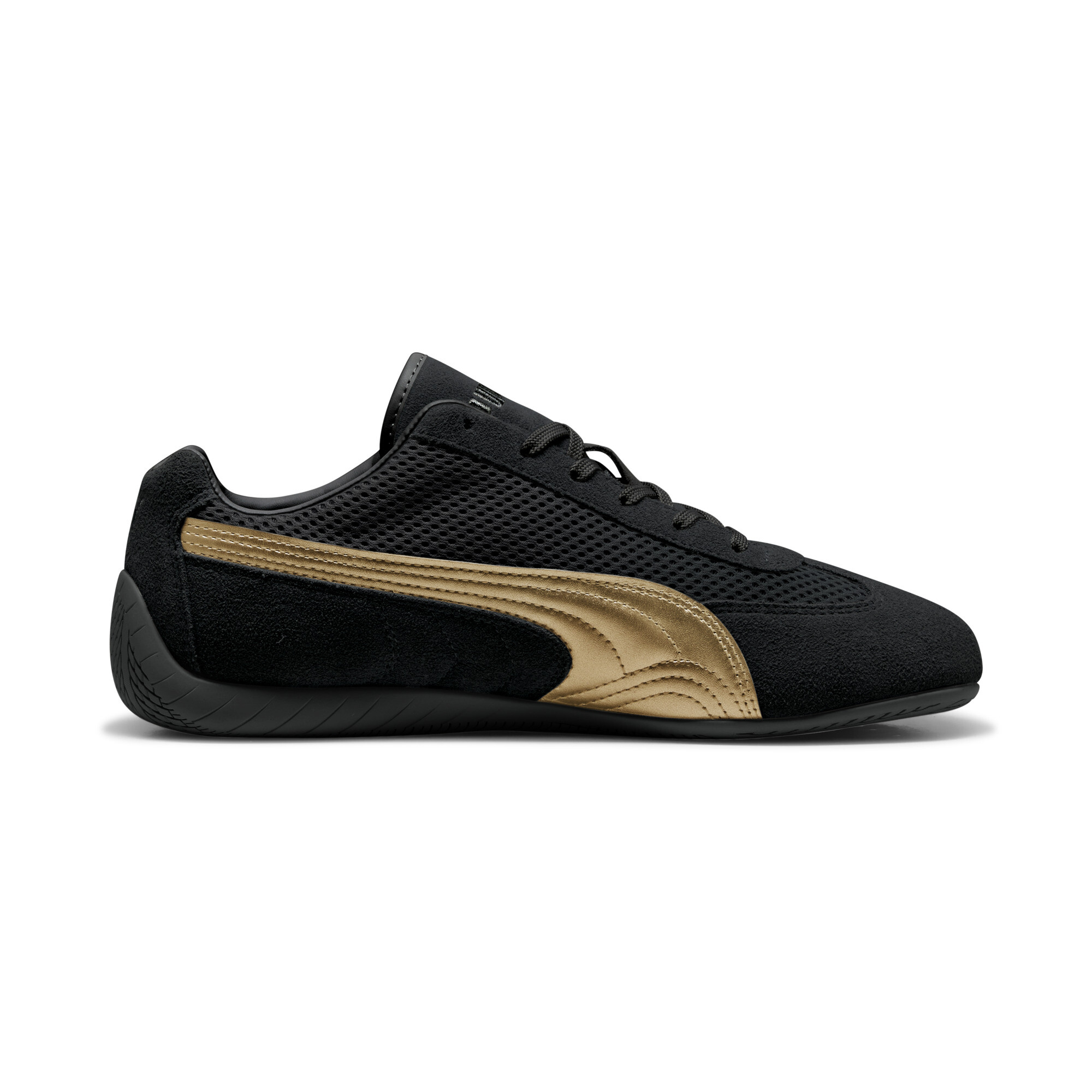 PUMA Speedcat Premium sneakers uniseks, Zwart/Goud, Maat 44,5 thumbnail 3