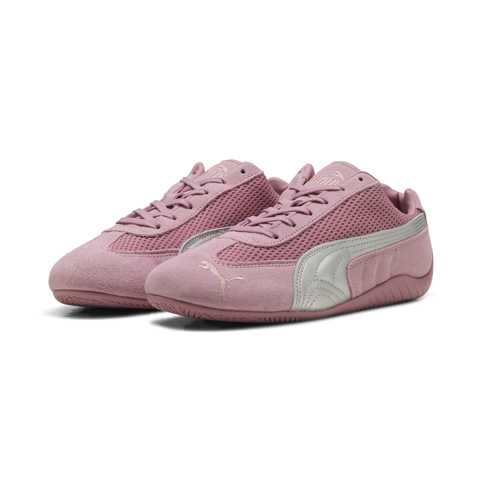 PUMA Speedcat Premium sneakers uniseks, Roze/Zilver, Maat 35,5 thumbnail 6