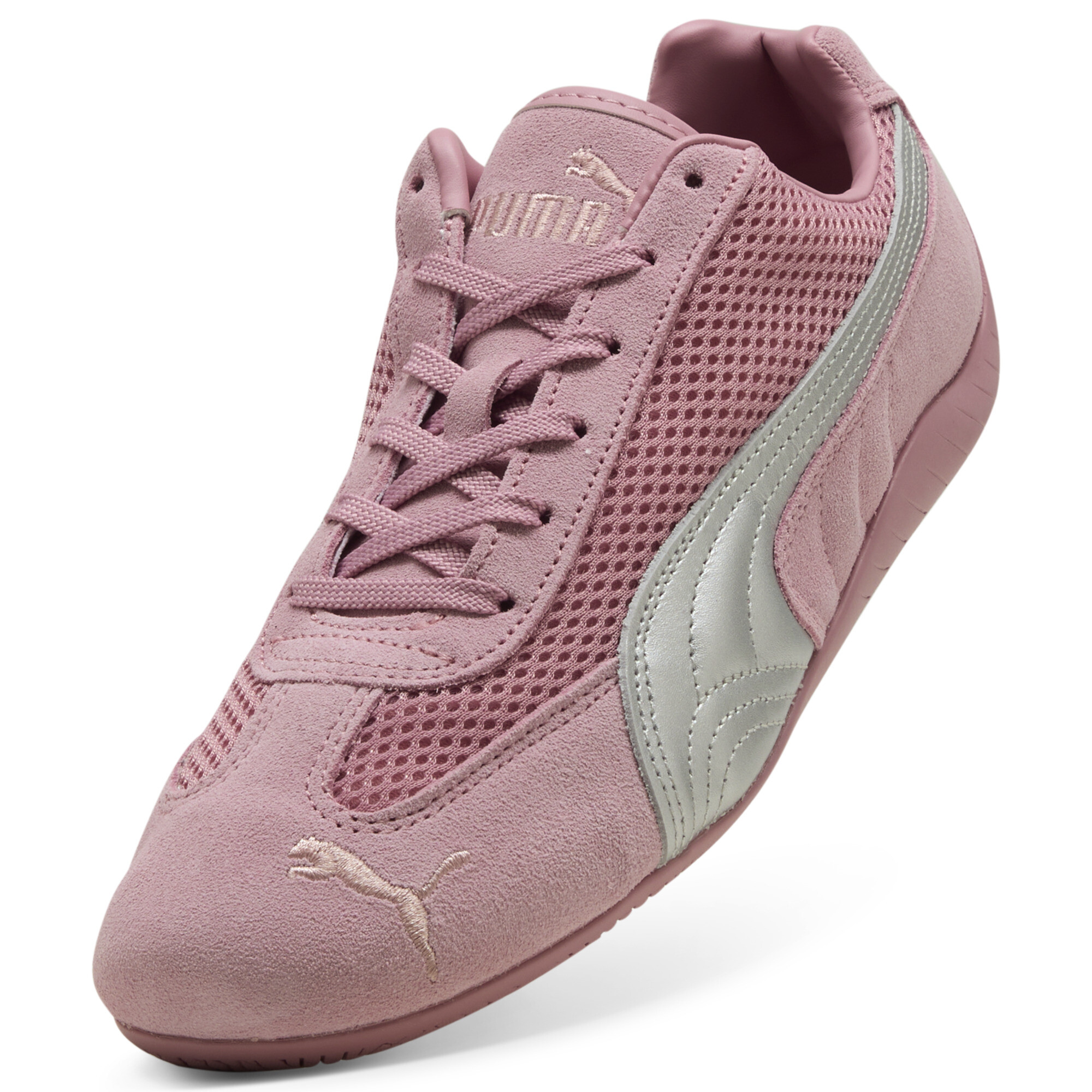 PUMA Speedcat Premium sneakers uniseks, Roze/Zilver, Maat 35,5 thumbnail 2