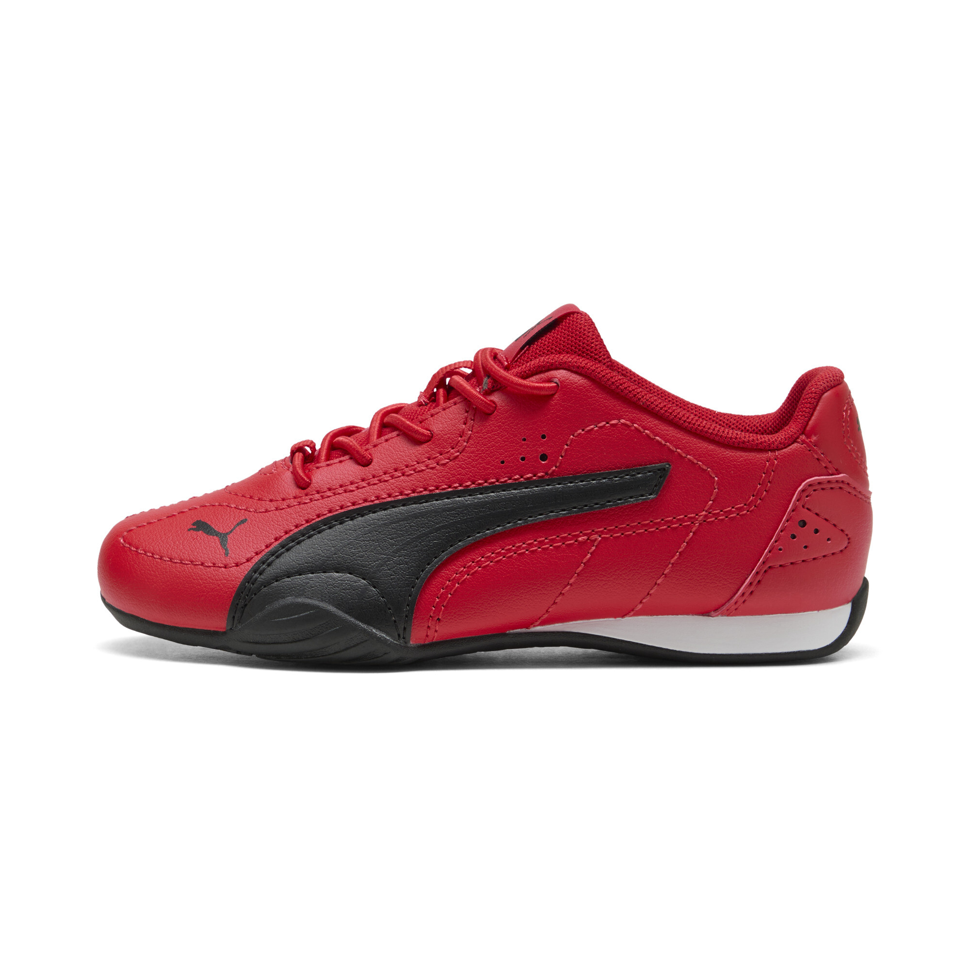 PUMA Catch sneakers, Zwart/Rood, Maat 32