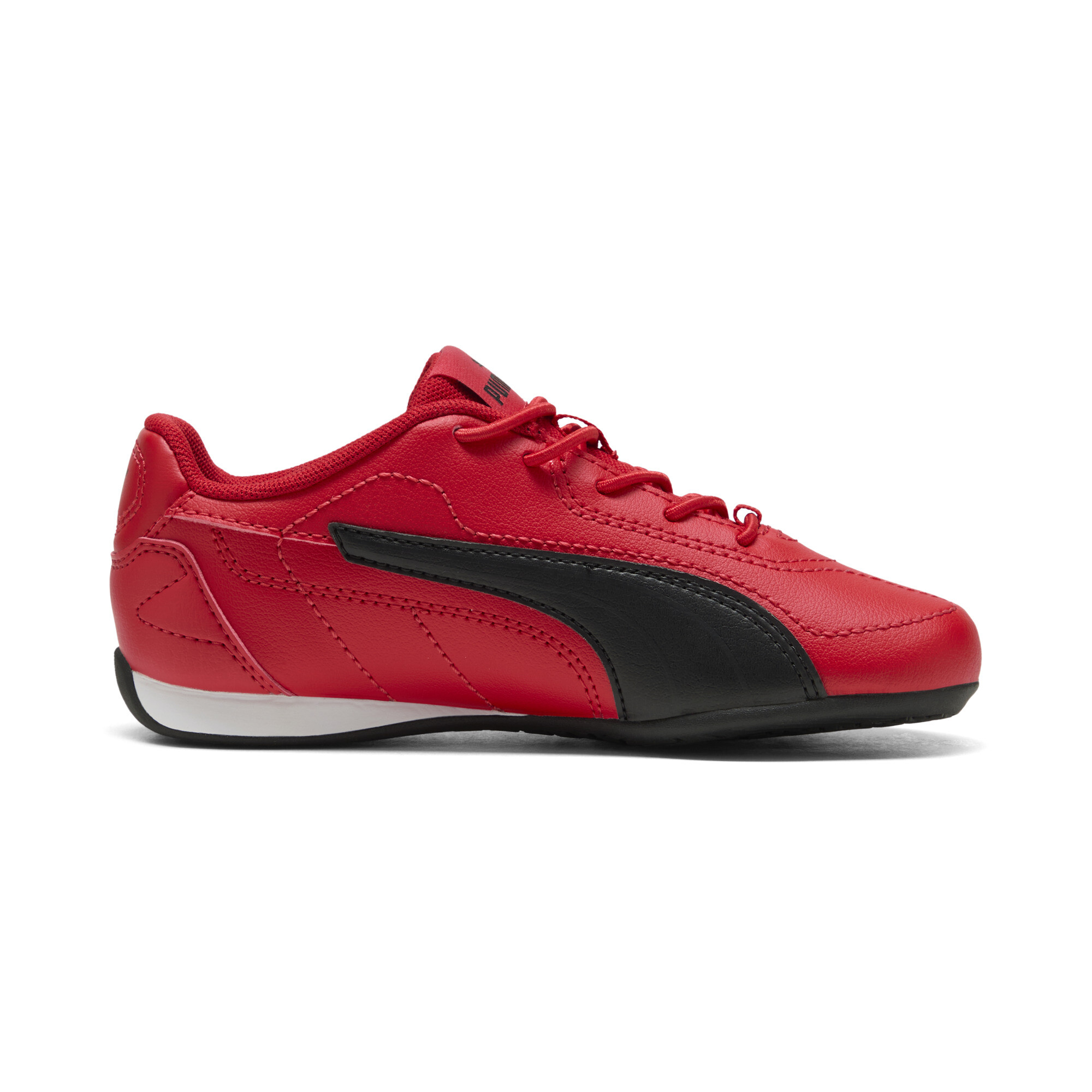 PUMA Catch sneakers, Zwart/Rood, Maat 32 thumbnail 3
