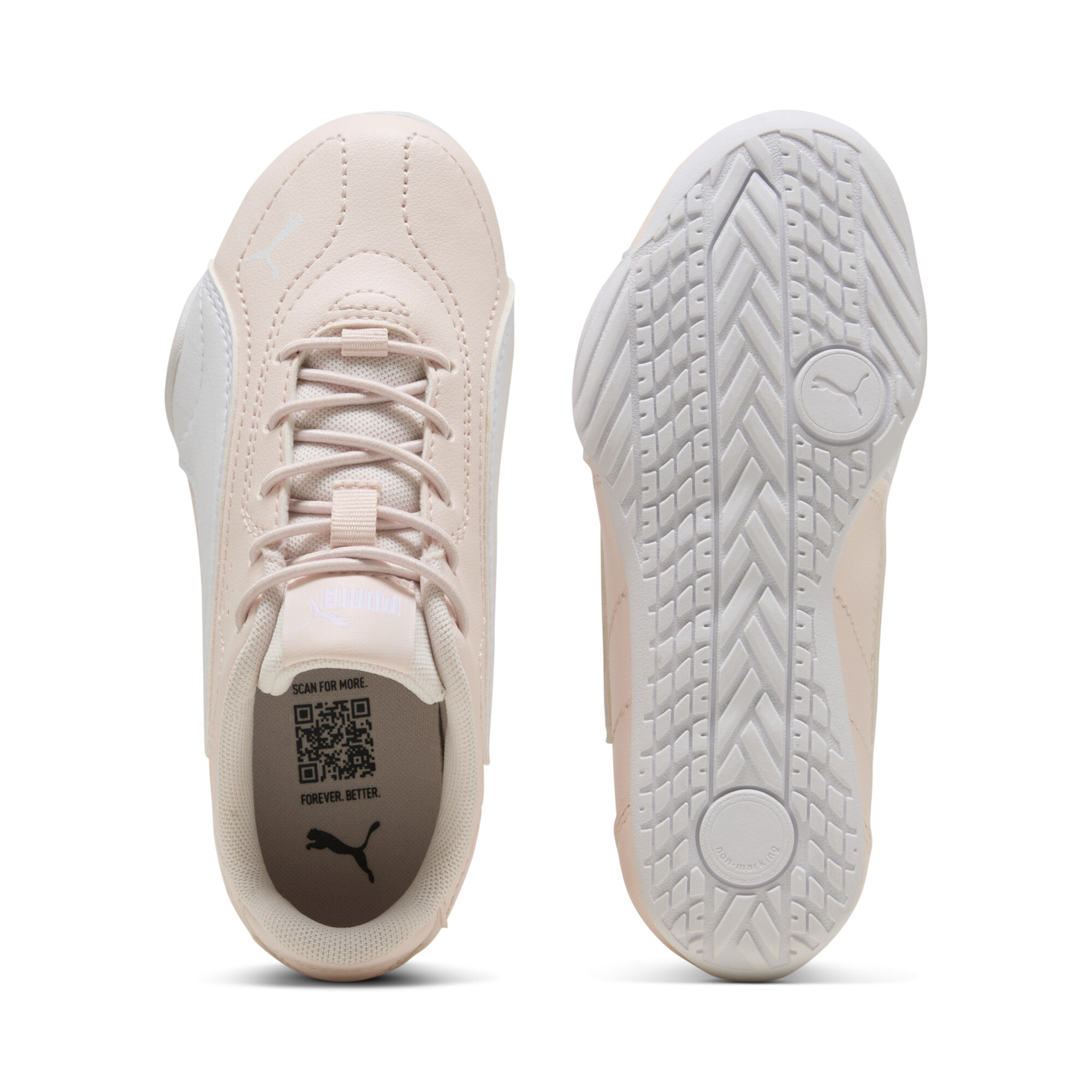 PUMA Catch sneakers, Wit, Maat 34,5 thumbnail 4