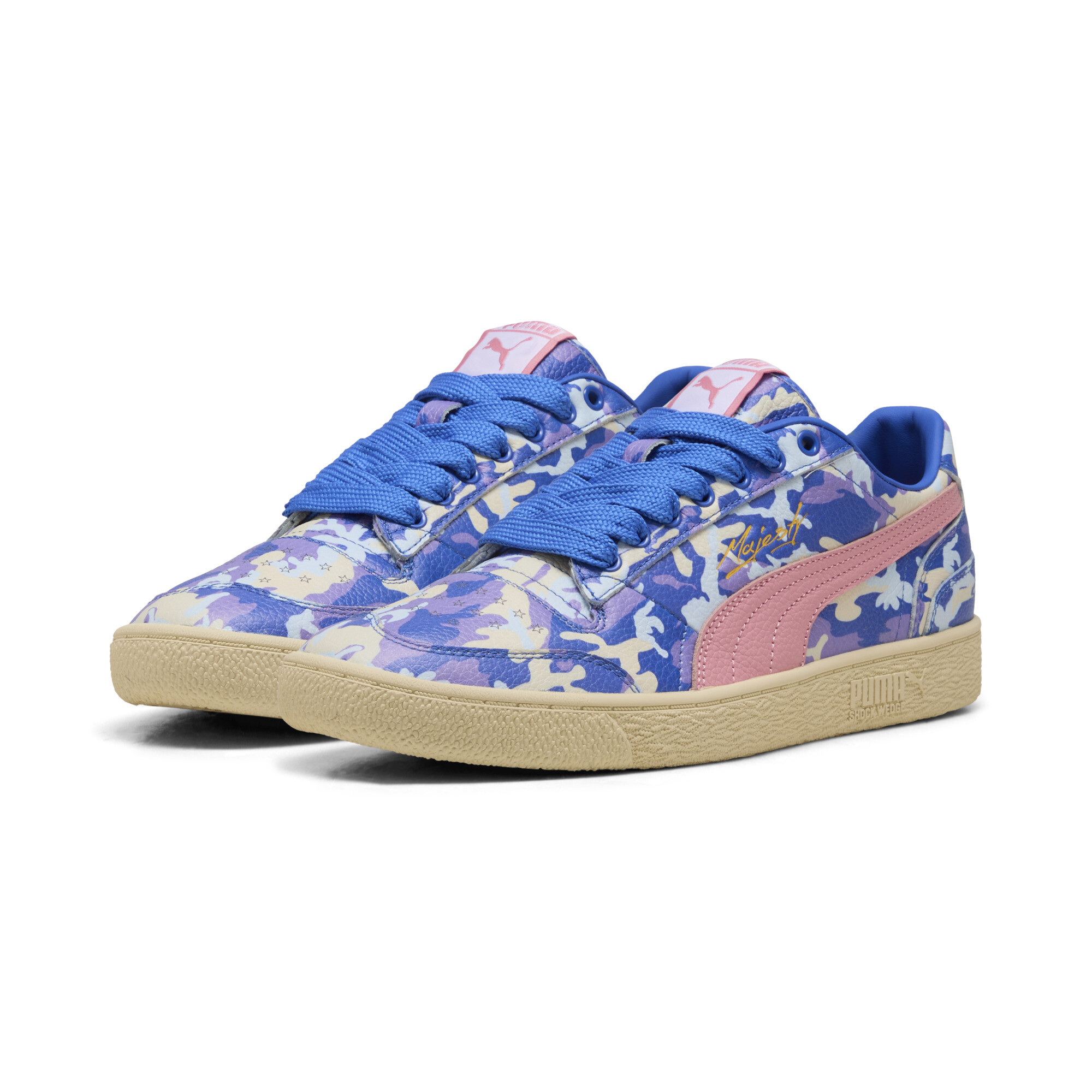 PUMA Majesty Dylan Verse uniseks sneakers, Blauw/Roze, Maat 40 thumbnail 6