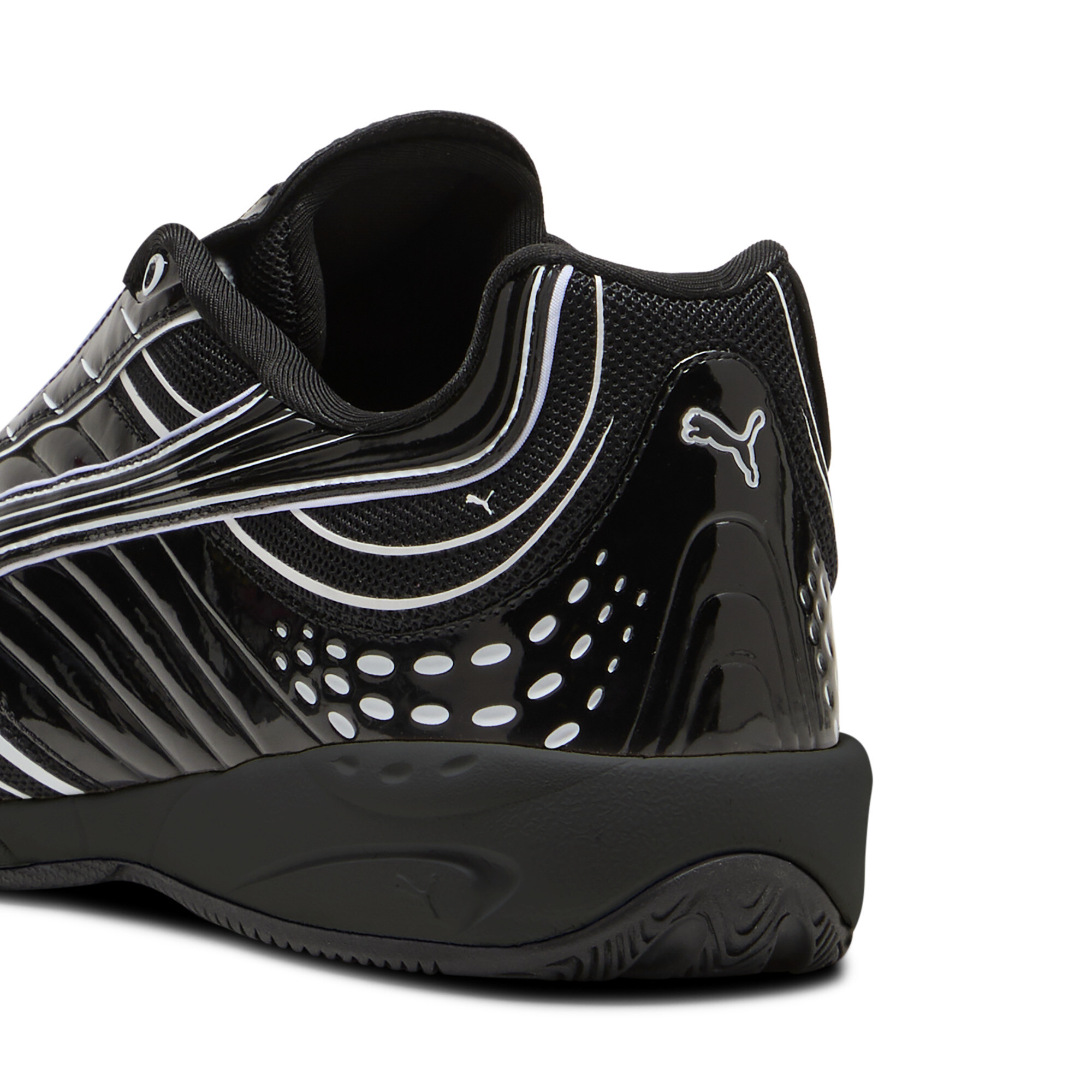 PUMA V-S2 glossy sneakers voor Dames, Zwart, Maat 39 thumbnail 5
