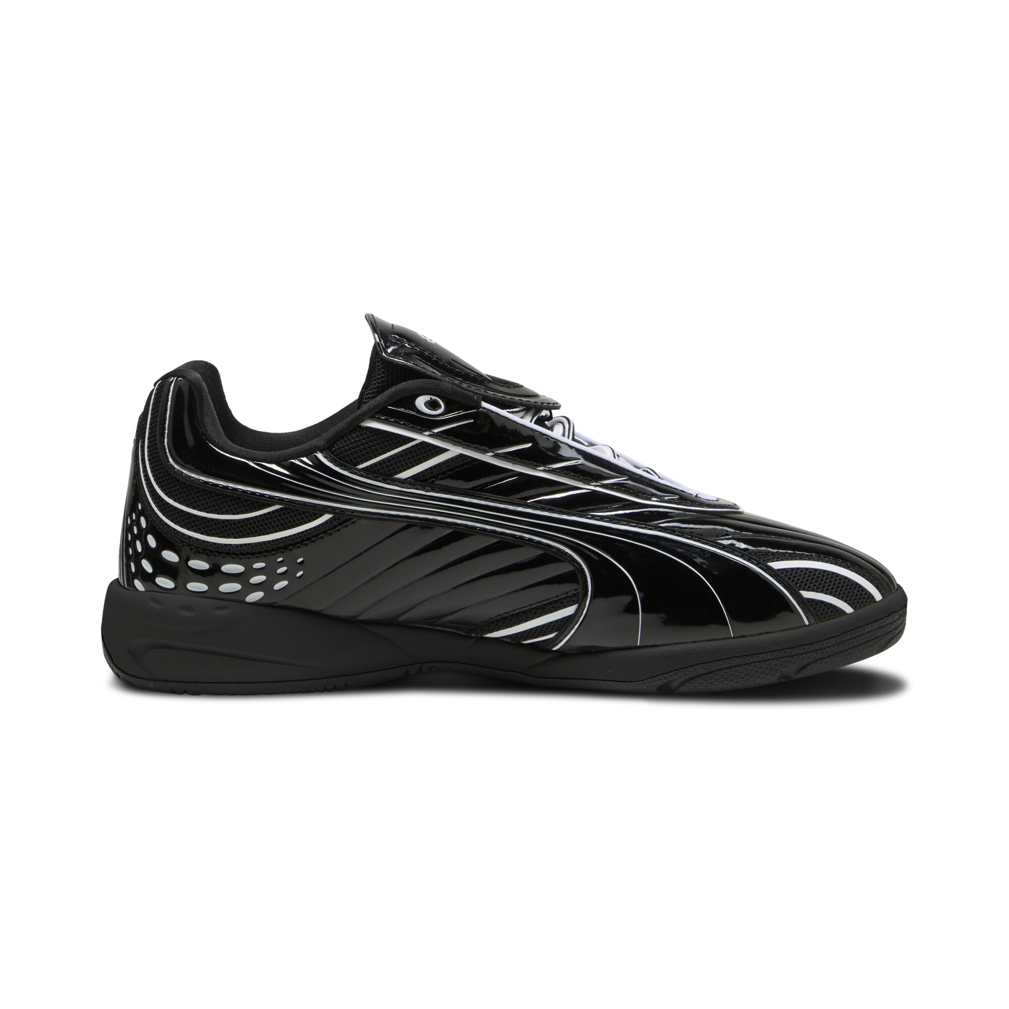 PUMA V-S2 glossy sneakers voor Dames, Zwart, Maat 39 thumbnail 3