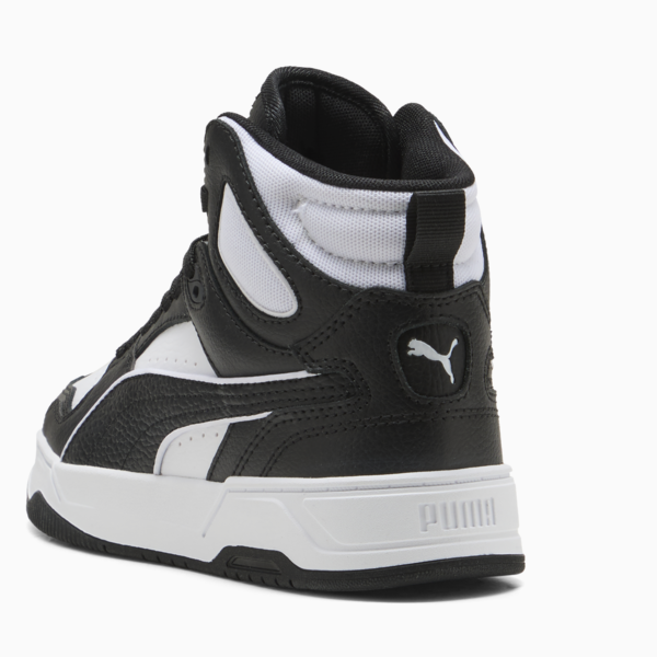RBD Break Mid Sneakers Youth, PUMA Black-PUMA White, large-ZAF