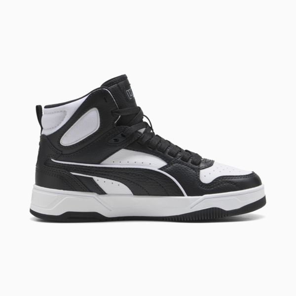 RBD Break Mid Sneakers Youth, PUMA Black-PUMA White, large-ZAF