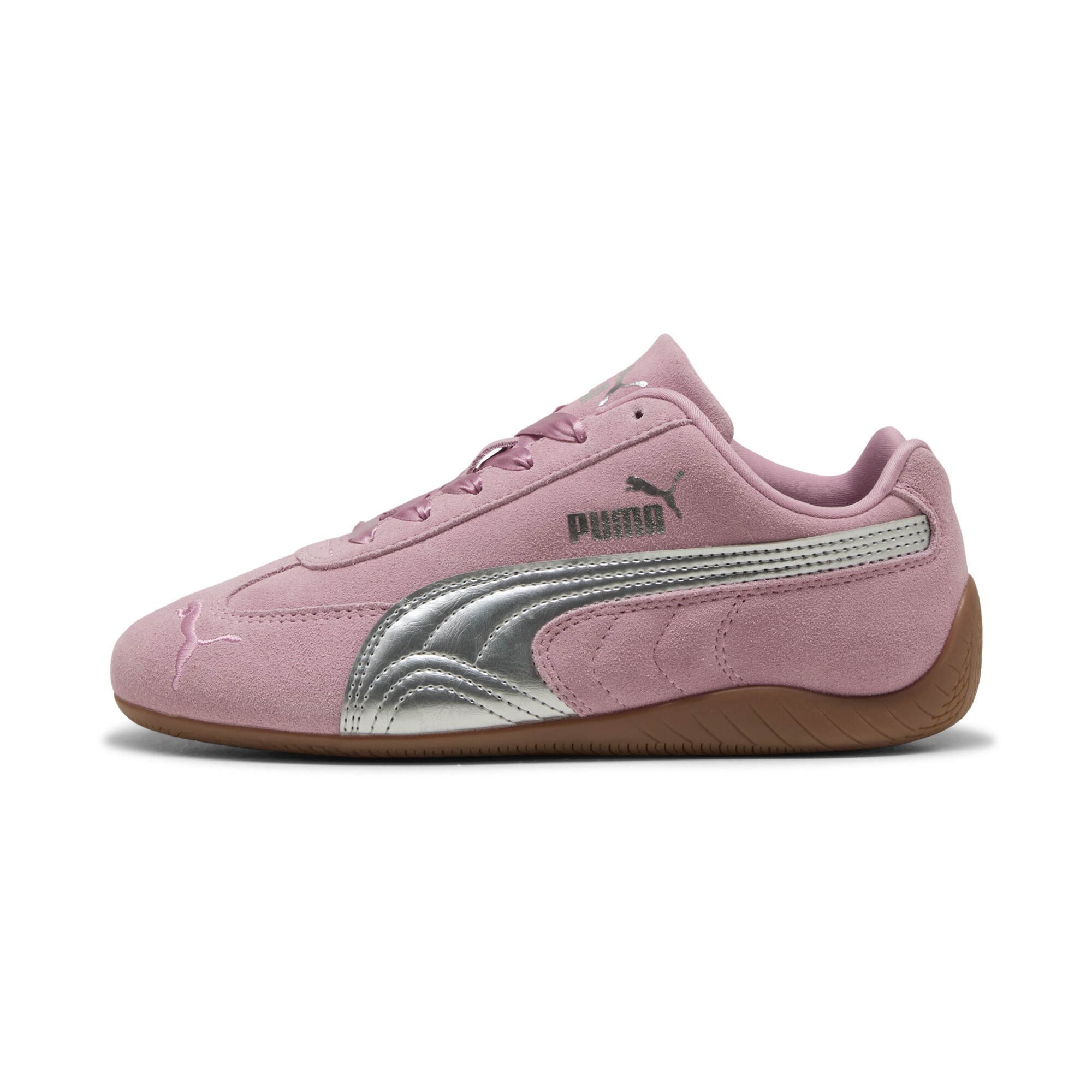 Puma Speedcat Metallic Jr Youth Shoes In Pink