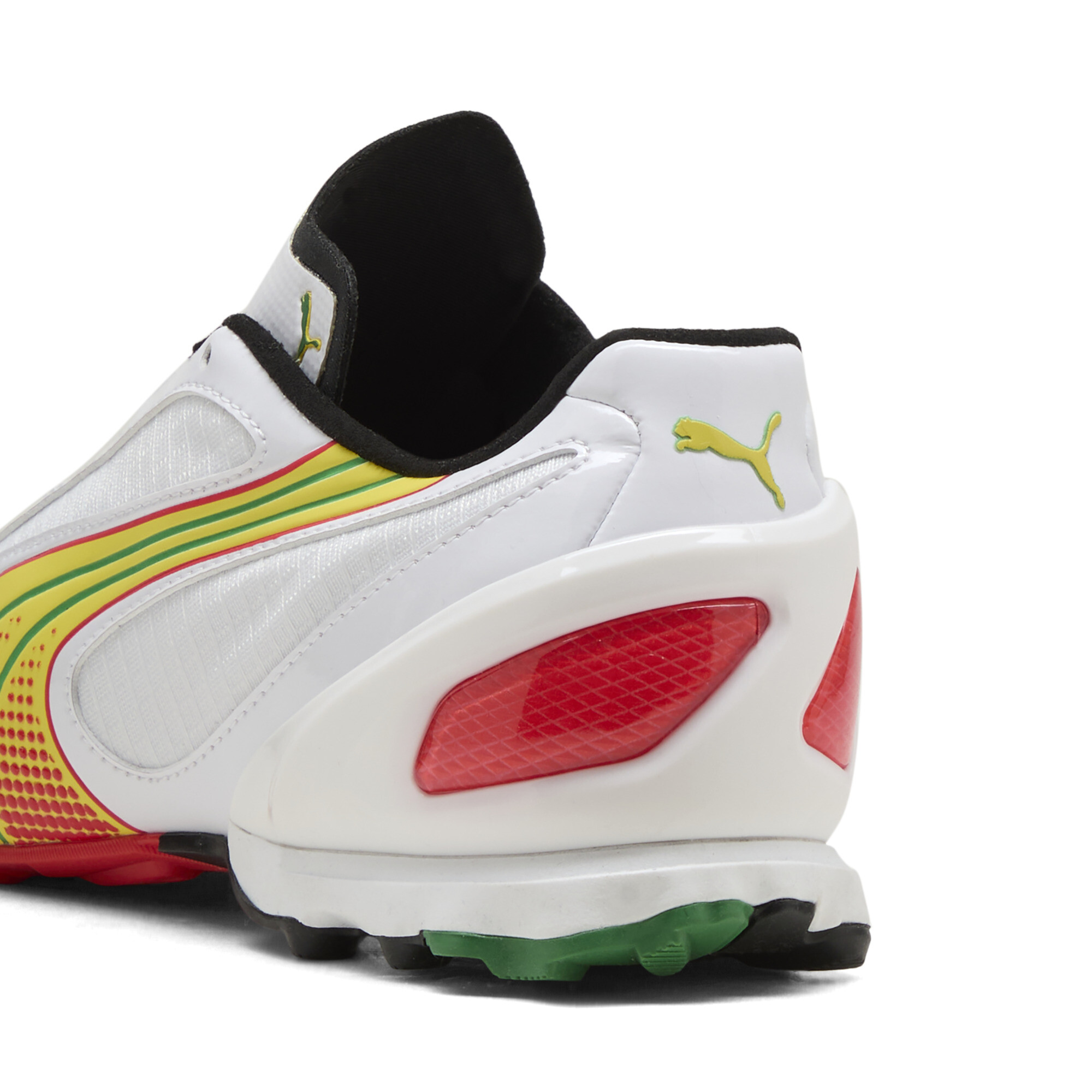PUMA V-S1 TotalEnergies CAF Africa Cup of Nations sneakers Uniseks, Rood/Wit, Maat 40 thumbnail 5