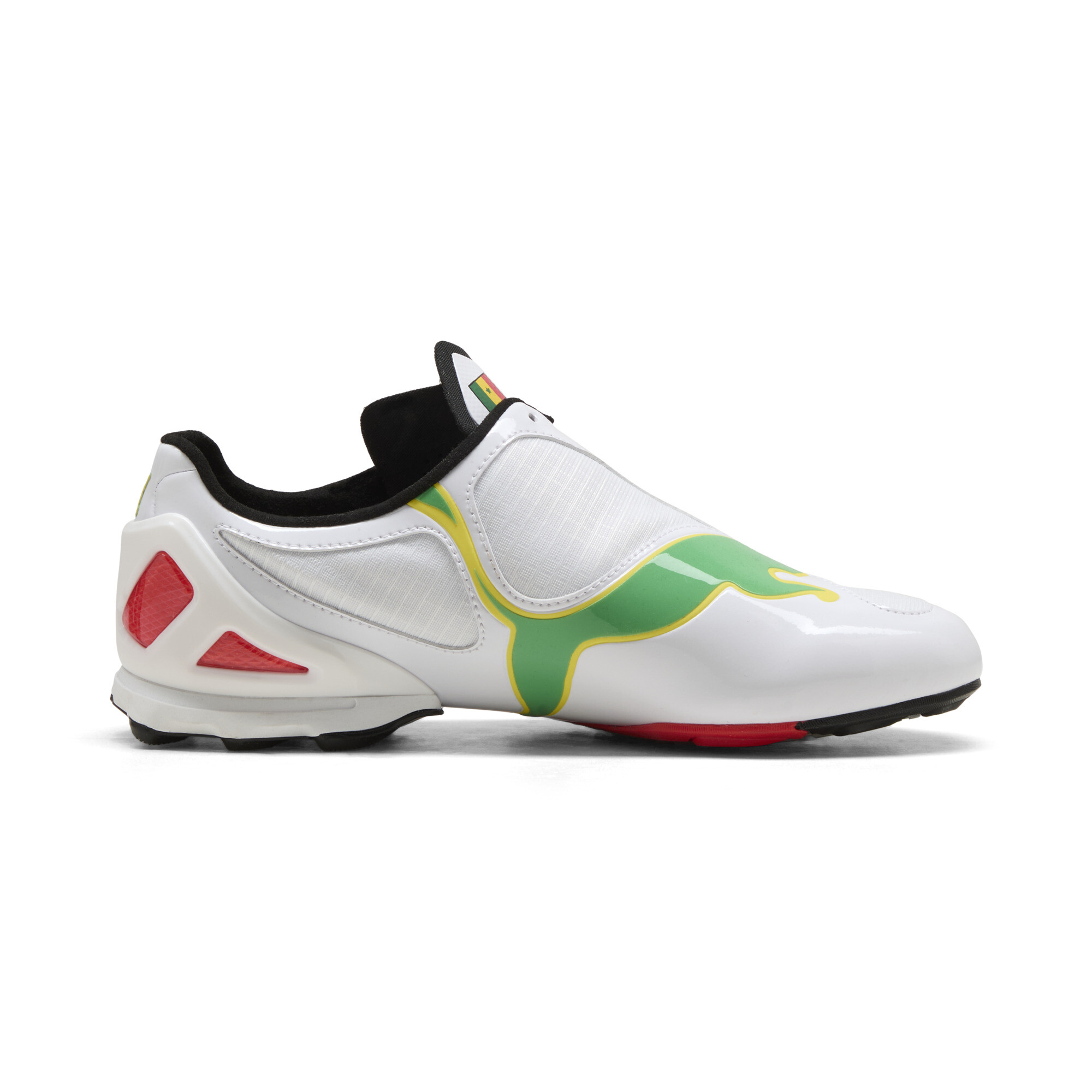 PUMA V-S1 TotalEnergies CAF Africa Cup of Nations sneakers Uniseks, Rood/Wit, Maat 40 thumbnail 3