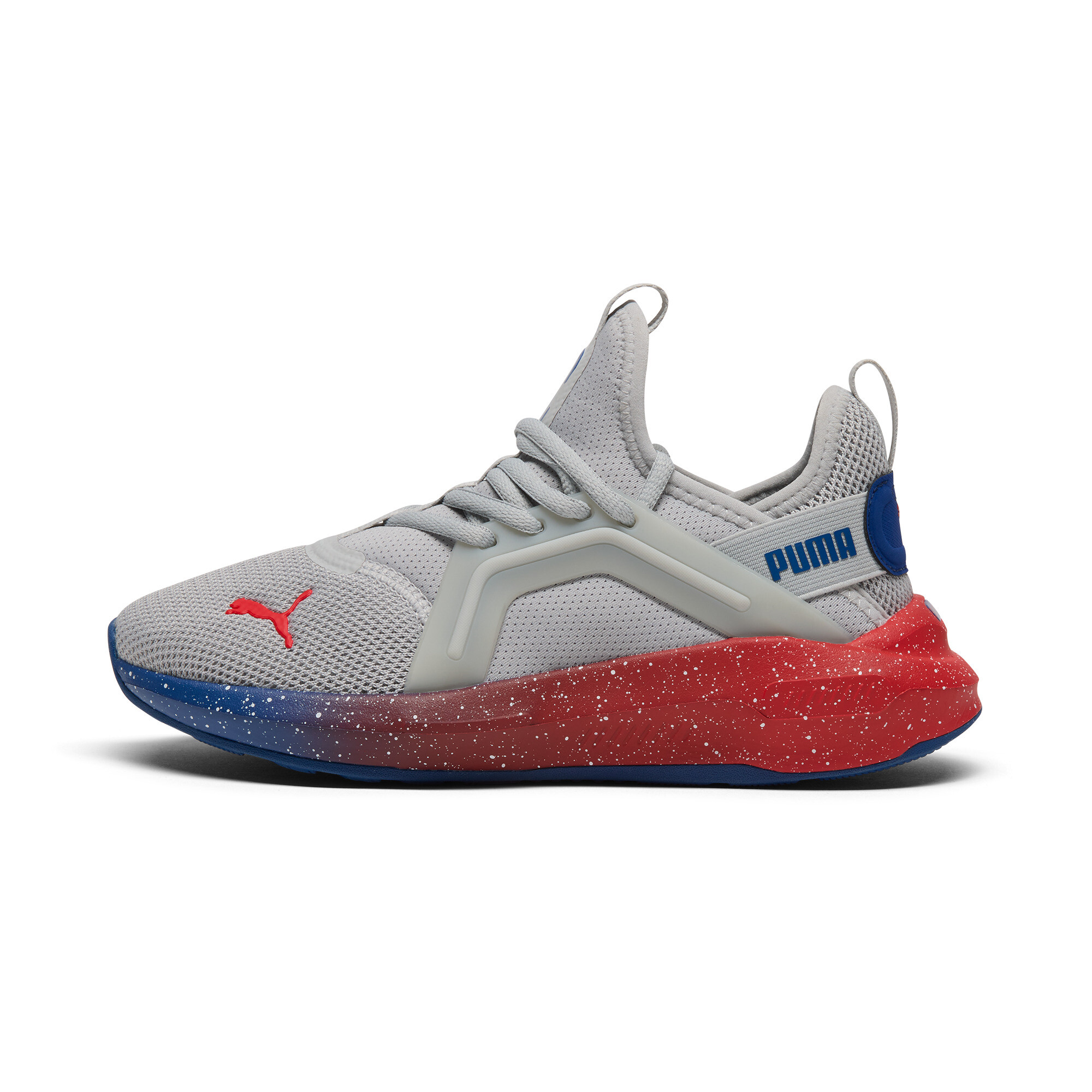 PUMA SOFTRIDE ENZO 5 SPECKLE FADE BIG KIDS' SNEAKERS 