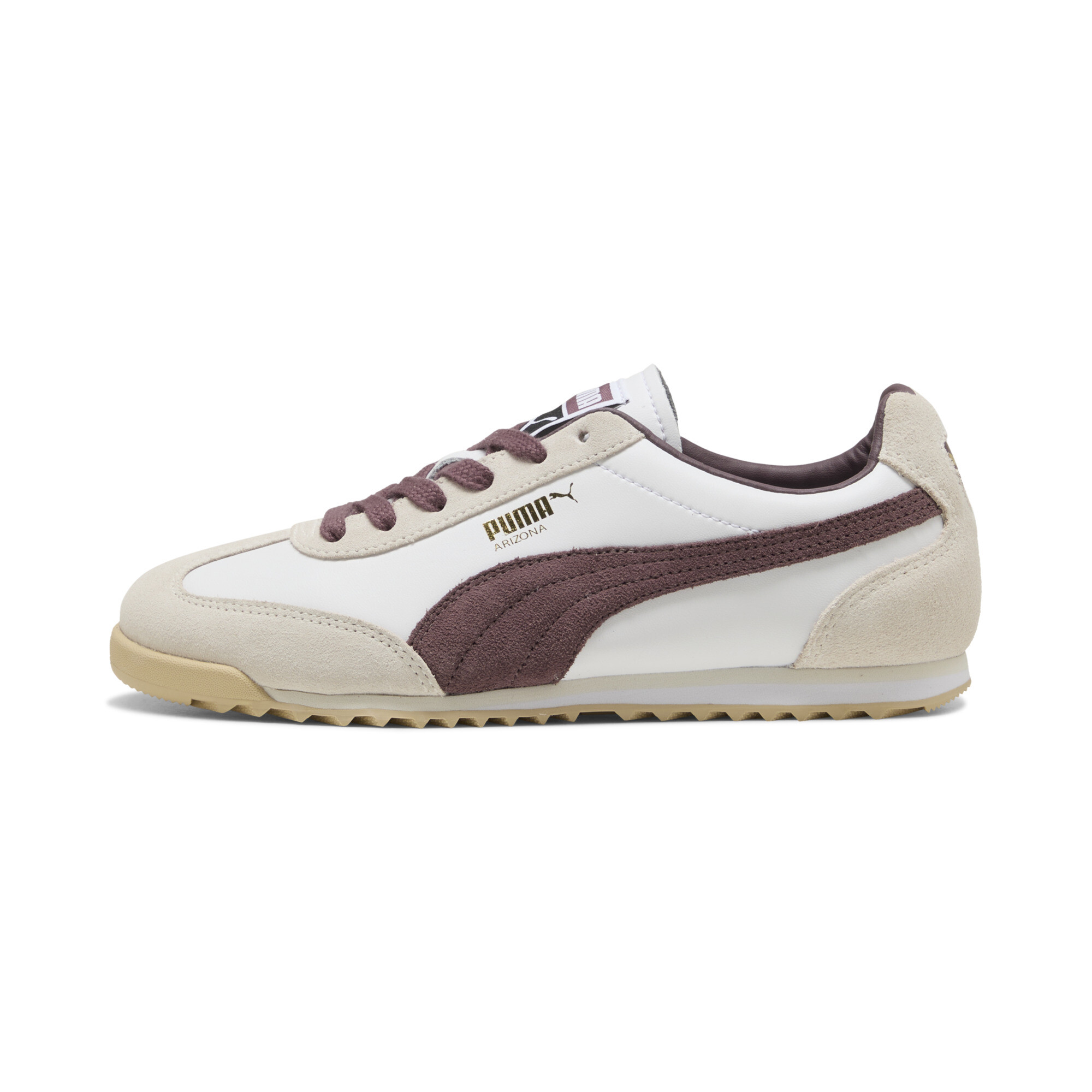 PUMA Arizona Retro Women's Sneakers in White, Size 8.5
