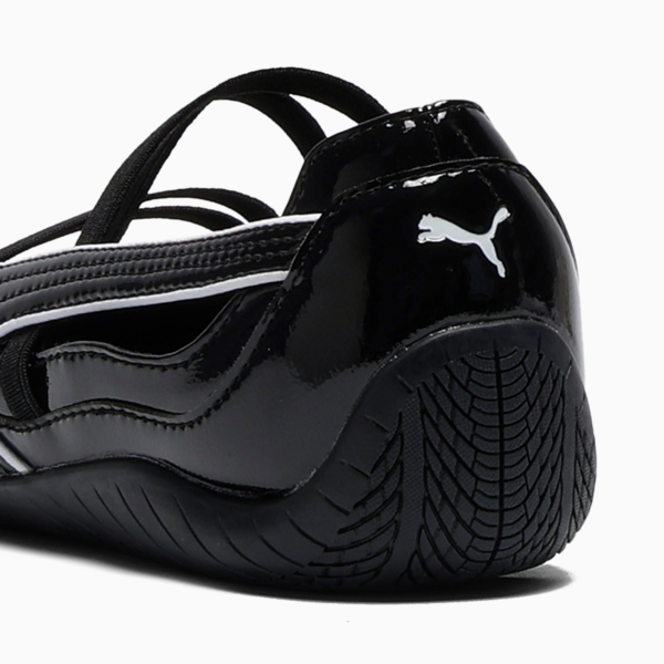 Speedcat Glossy Ballet Sneakers Women, PUMA Black-PUMA White, large-ZAF