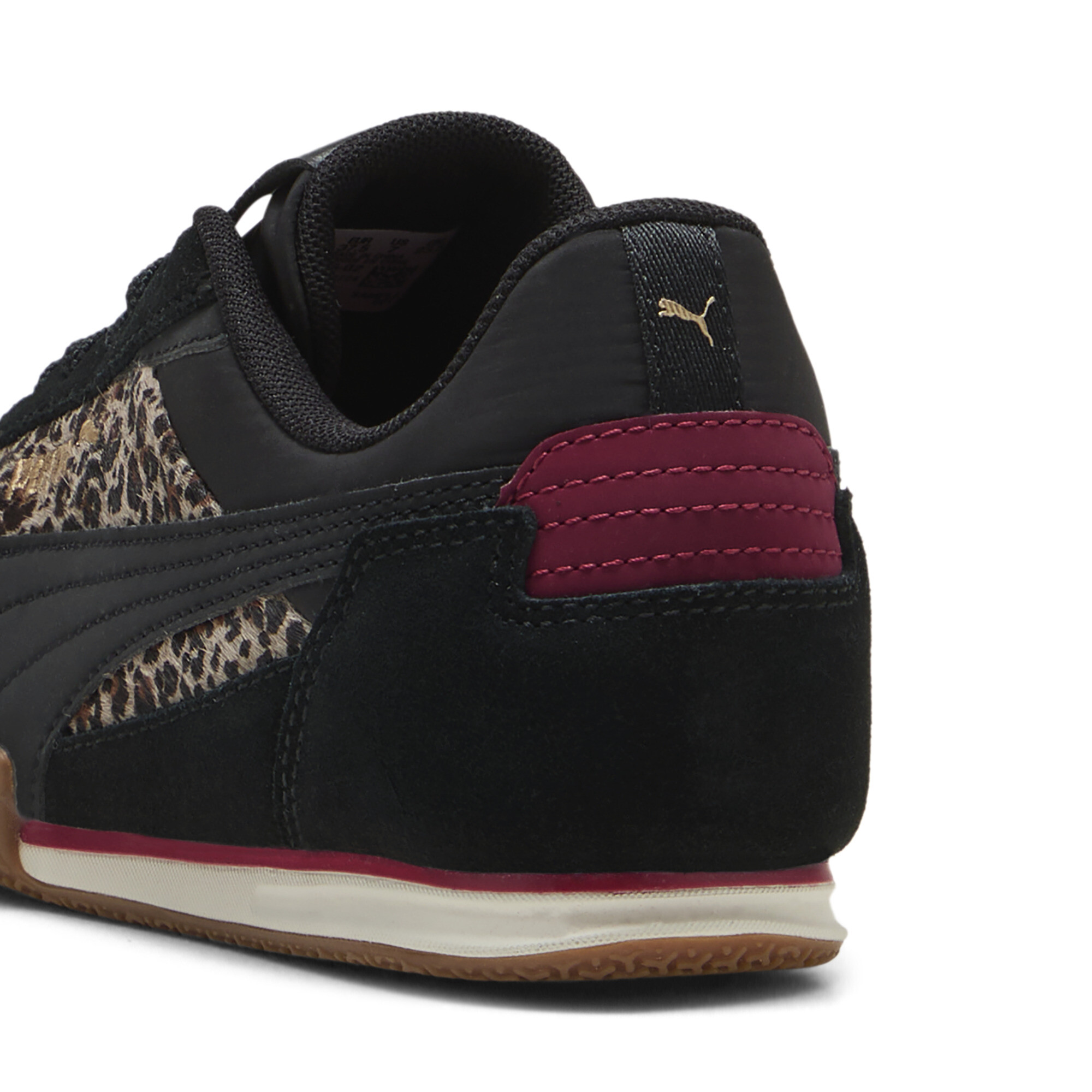 PUMA Bella Donna Animal Flair sneakers voor Dames, Zwart/Grijs, Maat 40 thumbnail 5