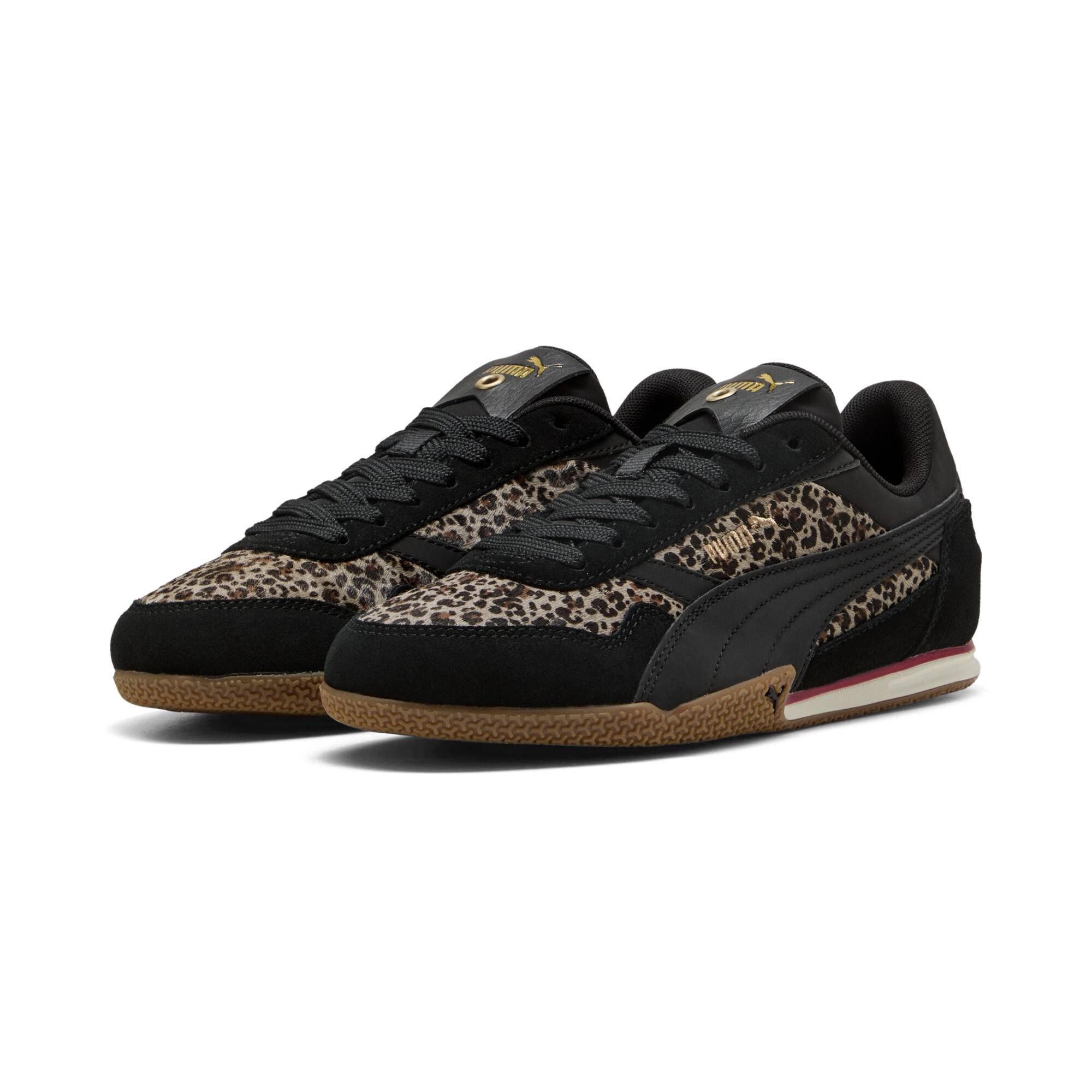 PUMA Bella Donna Animal Flair sneakers voor Dames, Zwart/Grijs, Maat 40 thumbnail 6