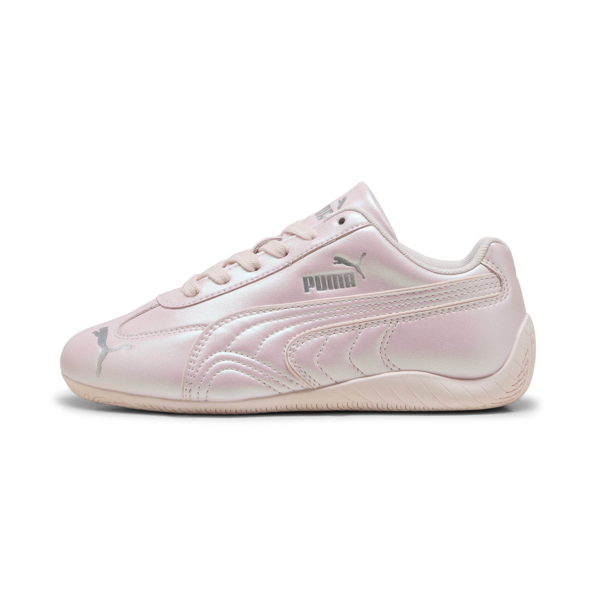 Puma Big Boys' and Girls' Speedcat Og Suede and Leather Low Top Sneakers from Finish Line - Jasmine Flower