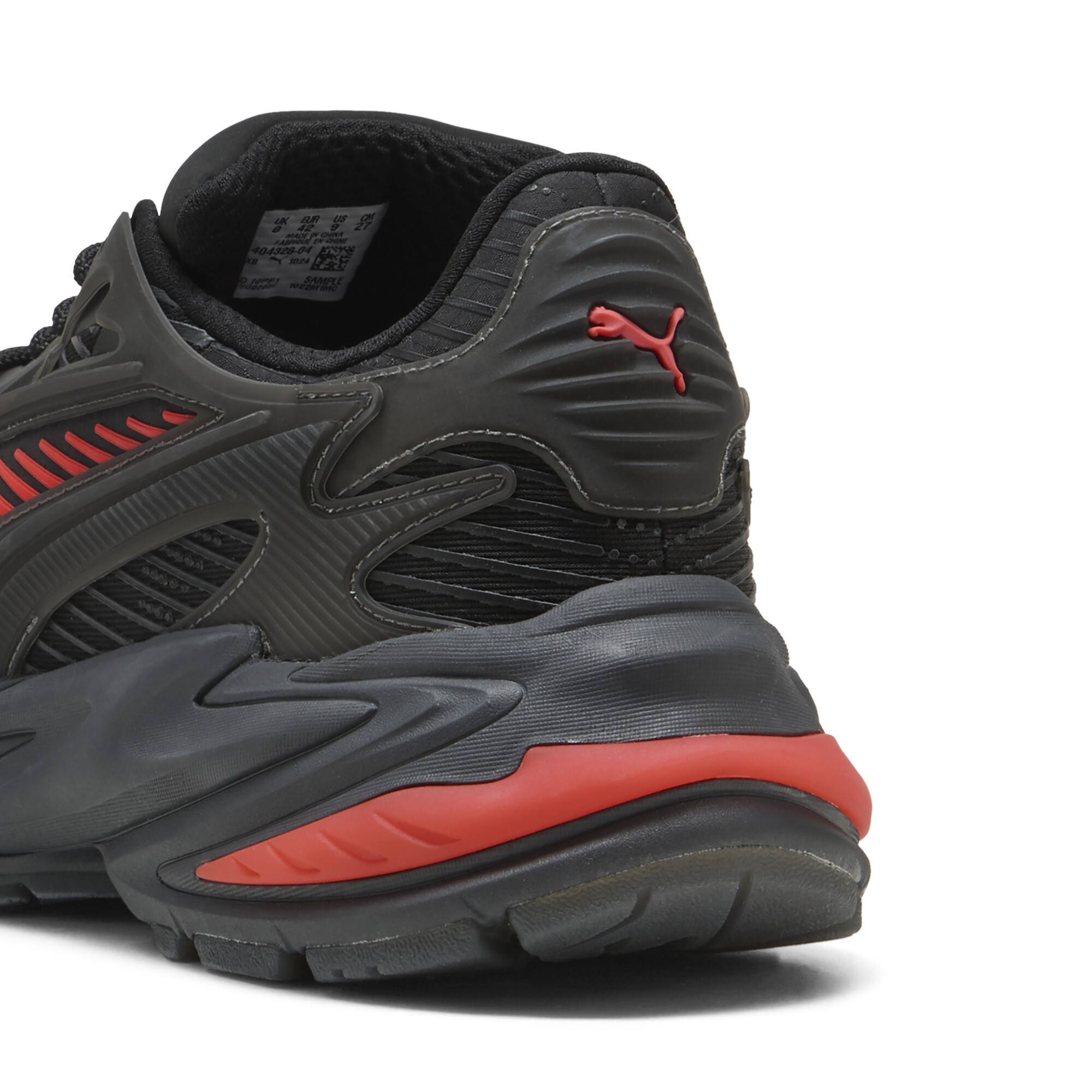 PUMA RS Surge Vibrant sneakers uniseks, Zwart/Rood, Maat 38,5 thumbnail 5