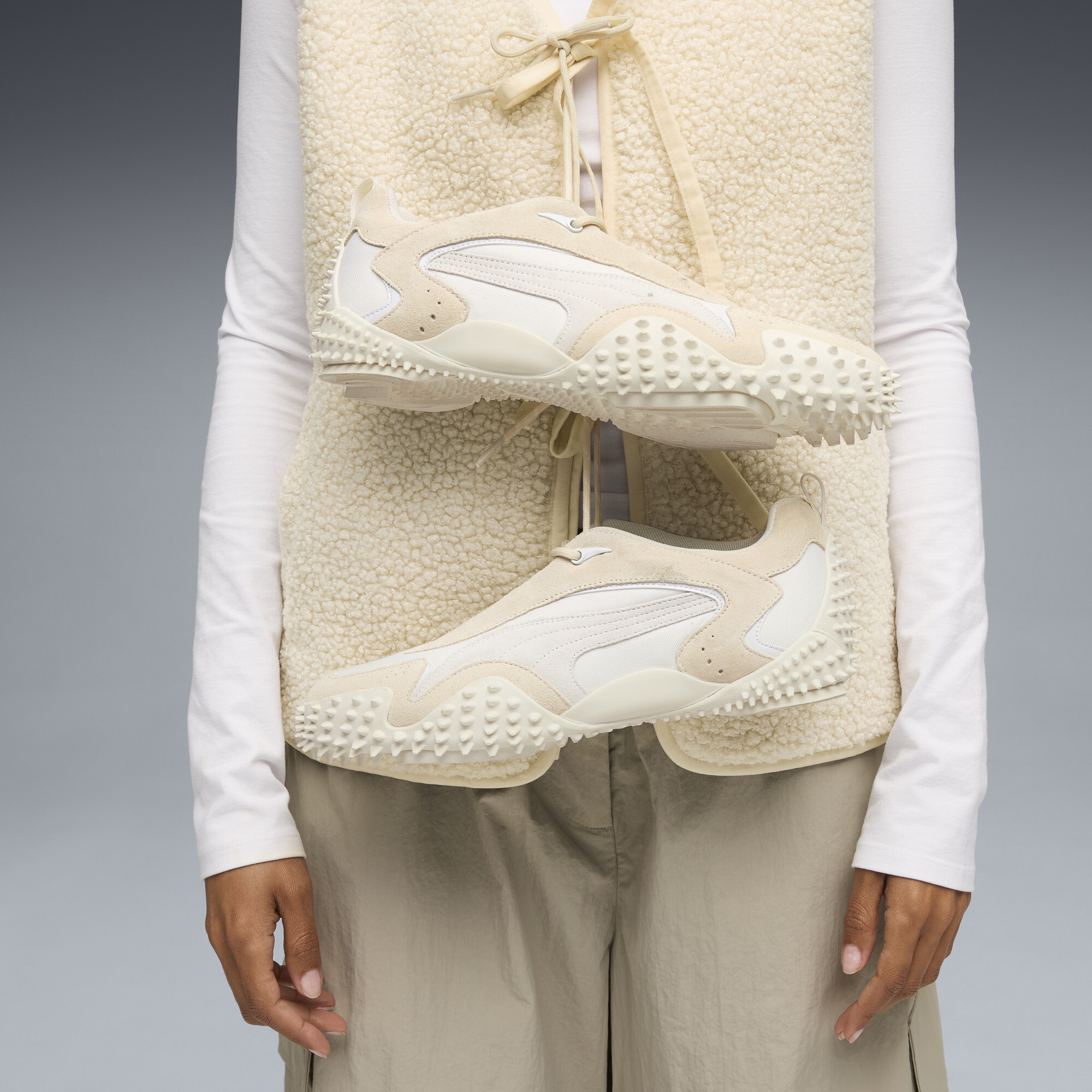 PUMA Mostro XC Prime sneakers uniseks, Wit, Maat 41 thumbnail 8