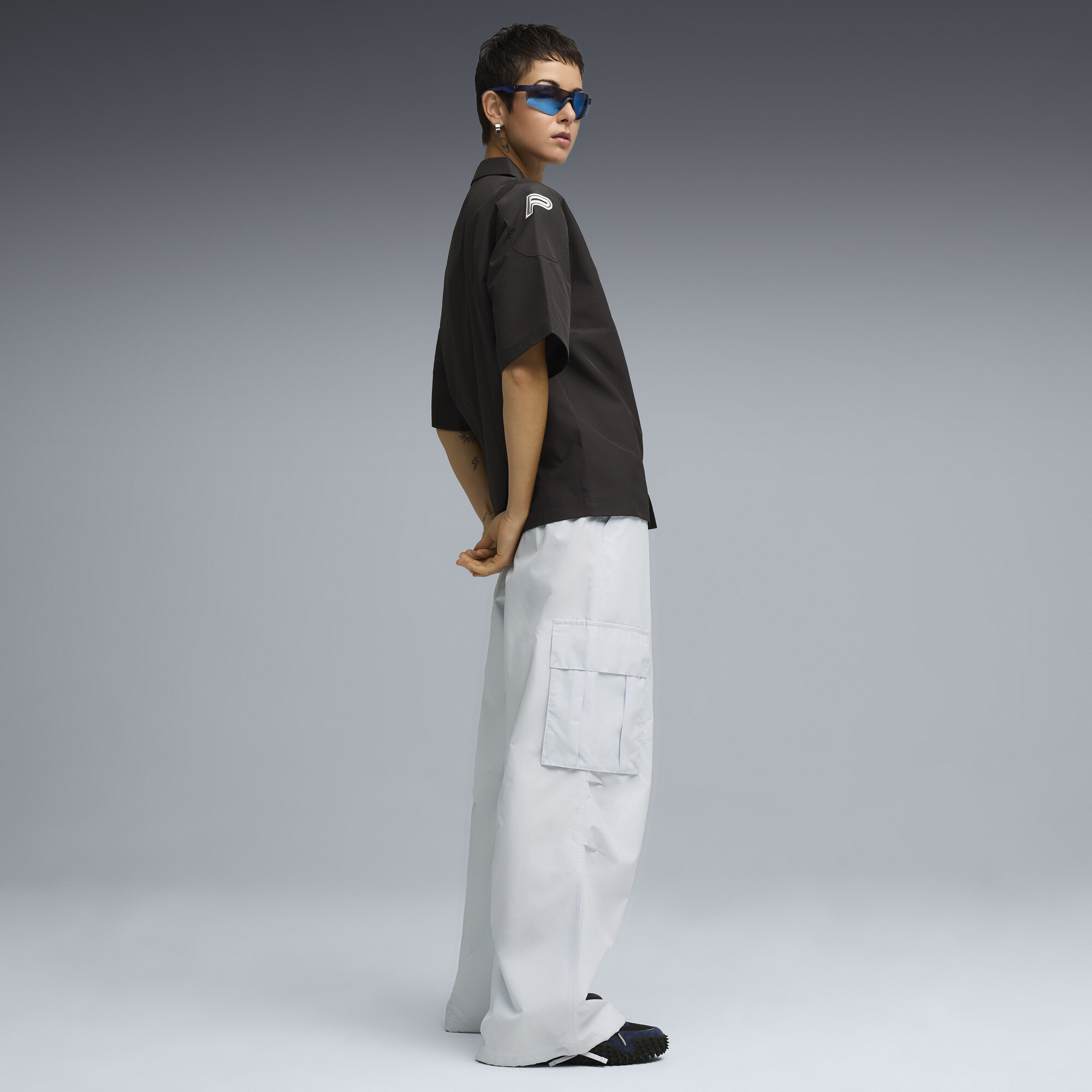 PUMA Mostro XC Prime sneakers uniseks, Blauw/Zwart, Maat 46 thumbnail 9