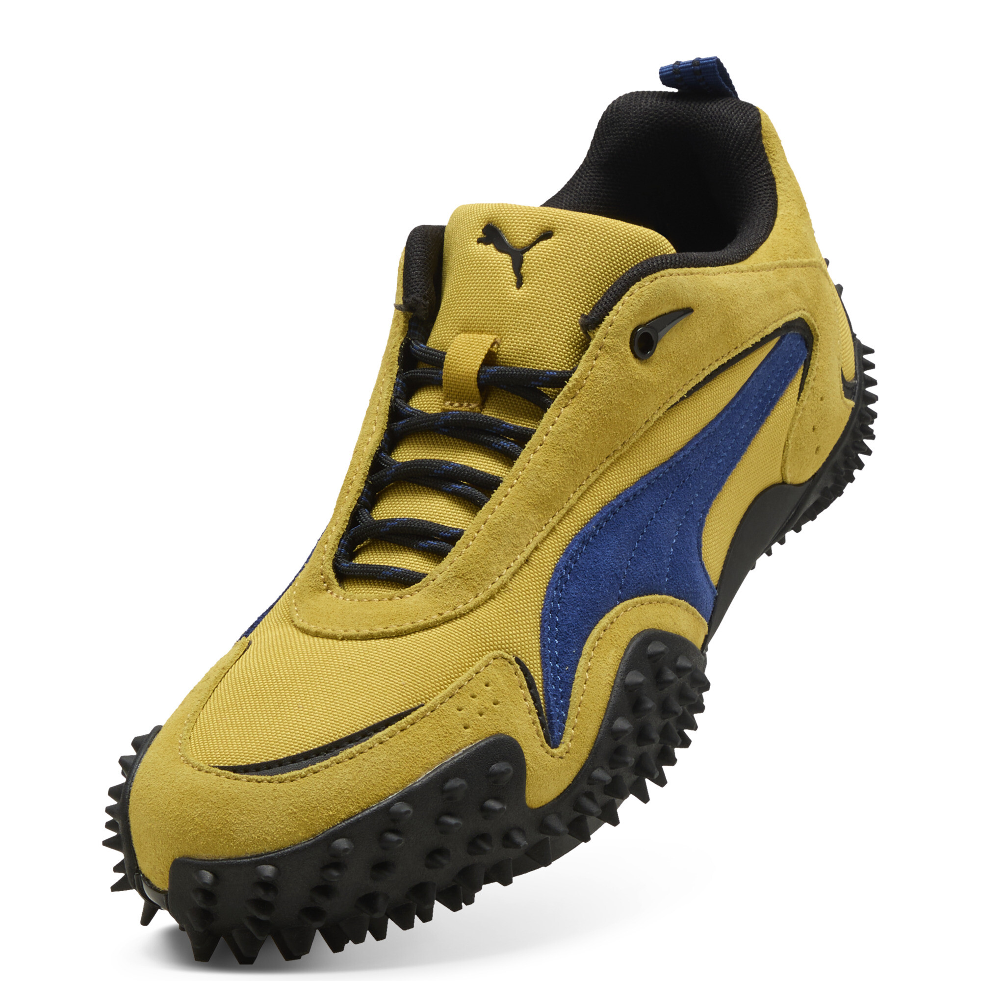 PUMA Mostro XC Prime sneakers uniseks, Blauw/Geel, Maat 39 thumbnail 2