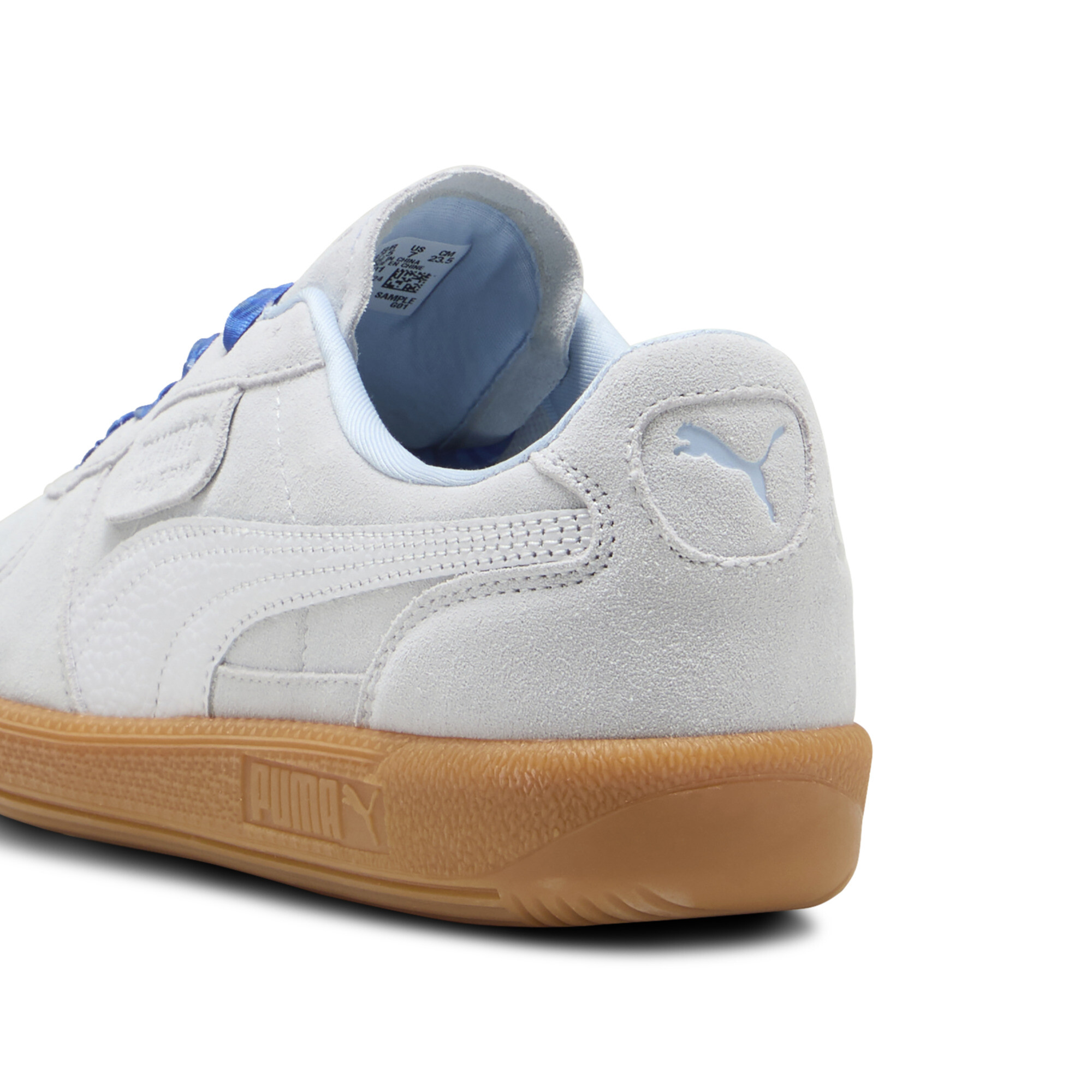 PUMA Palermo Laces sneakers voor Dames, Zilver, Maat 41 thumbnail 5