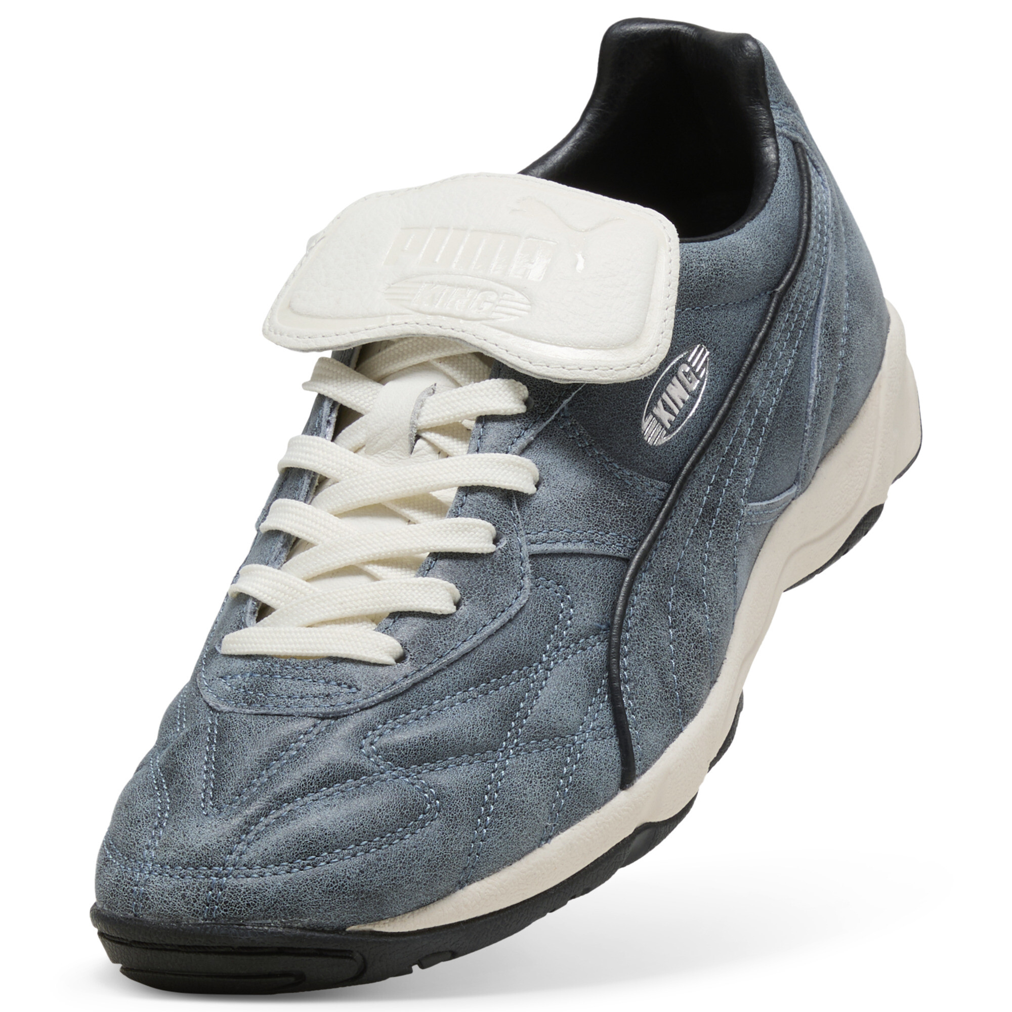 PUMA King Indoor Premium sneakers, Blauw/Wit, Maat 43 thumbnail 2