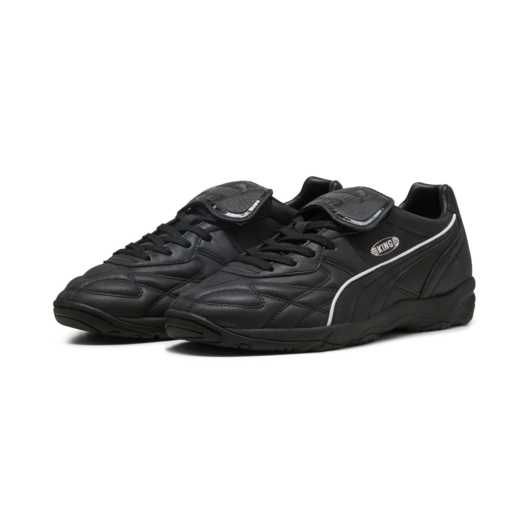 PUMA King Indoor Premium sneakers, Zwart/Wit, Maat 43 thumbnail 6