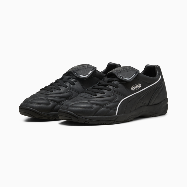 King Indoor Premium Sneakers Unisex, PUMA Black-PUMA White, large-ZAF