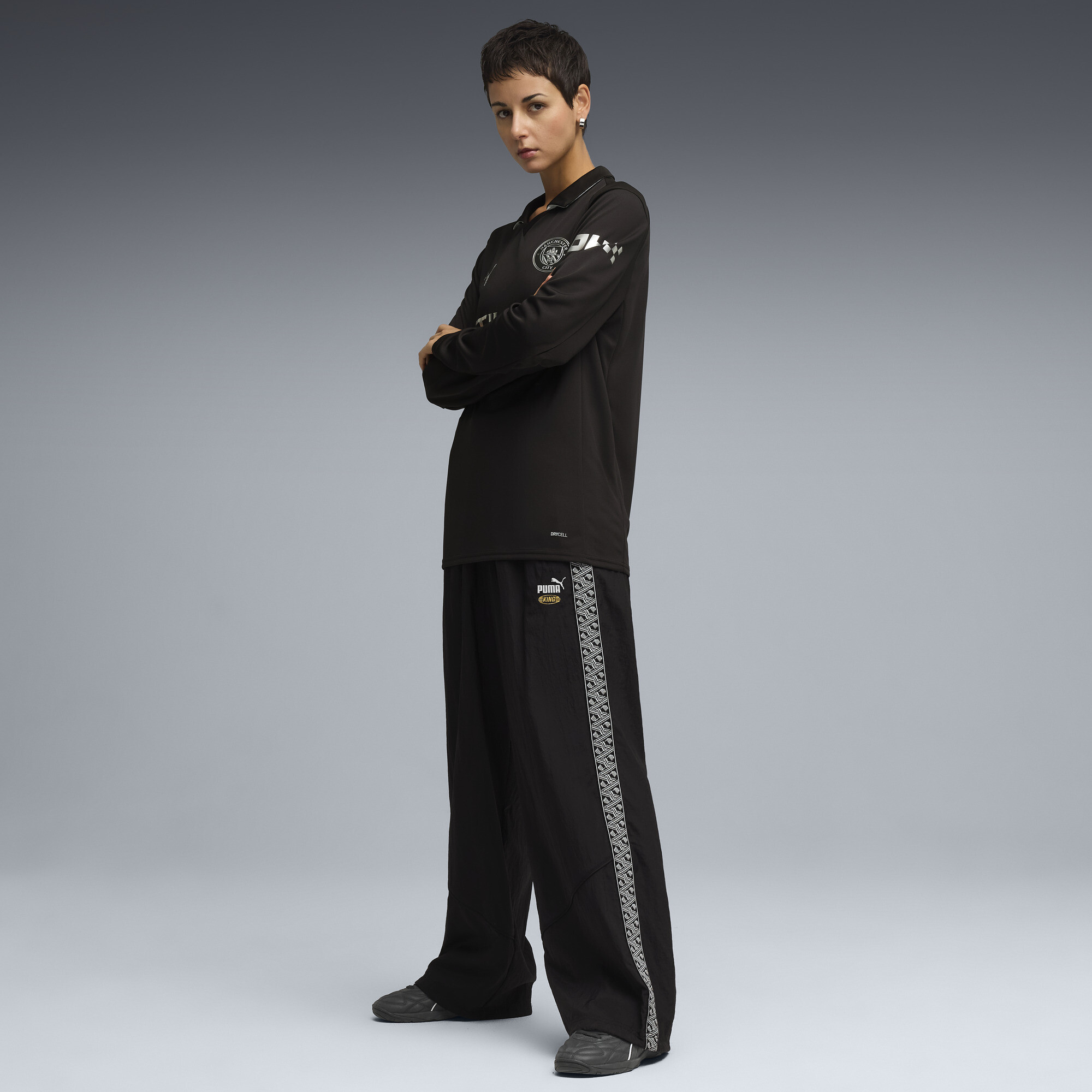 PUMA King Indoor Premium sneakers, Zwart/Wit, Maat 43 thumbnail 7