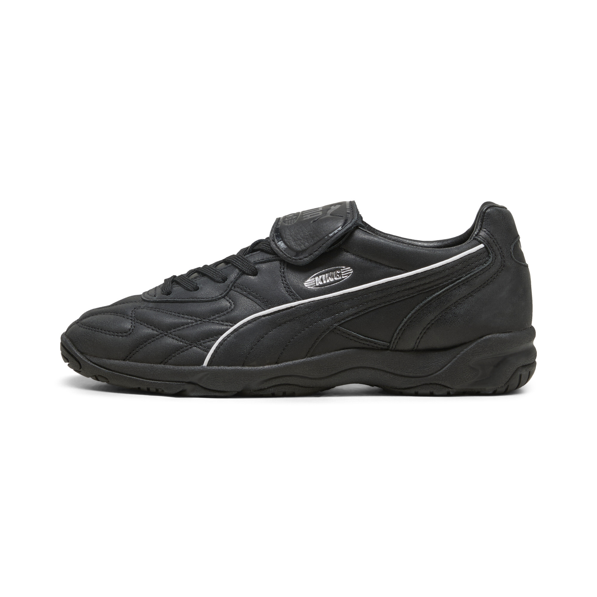 Puma King Indoor Premium Unisex Shoes In Black