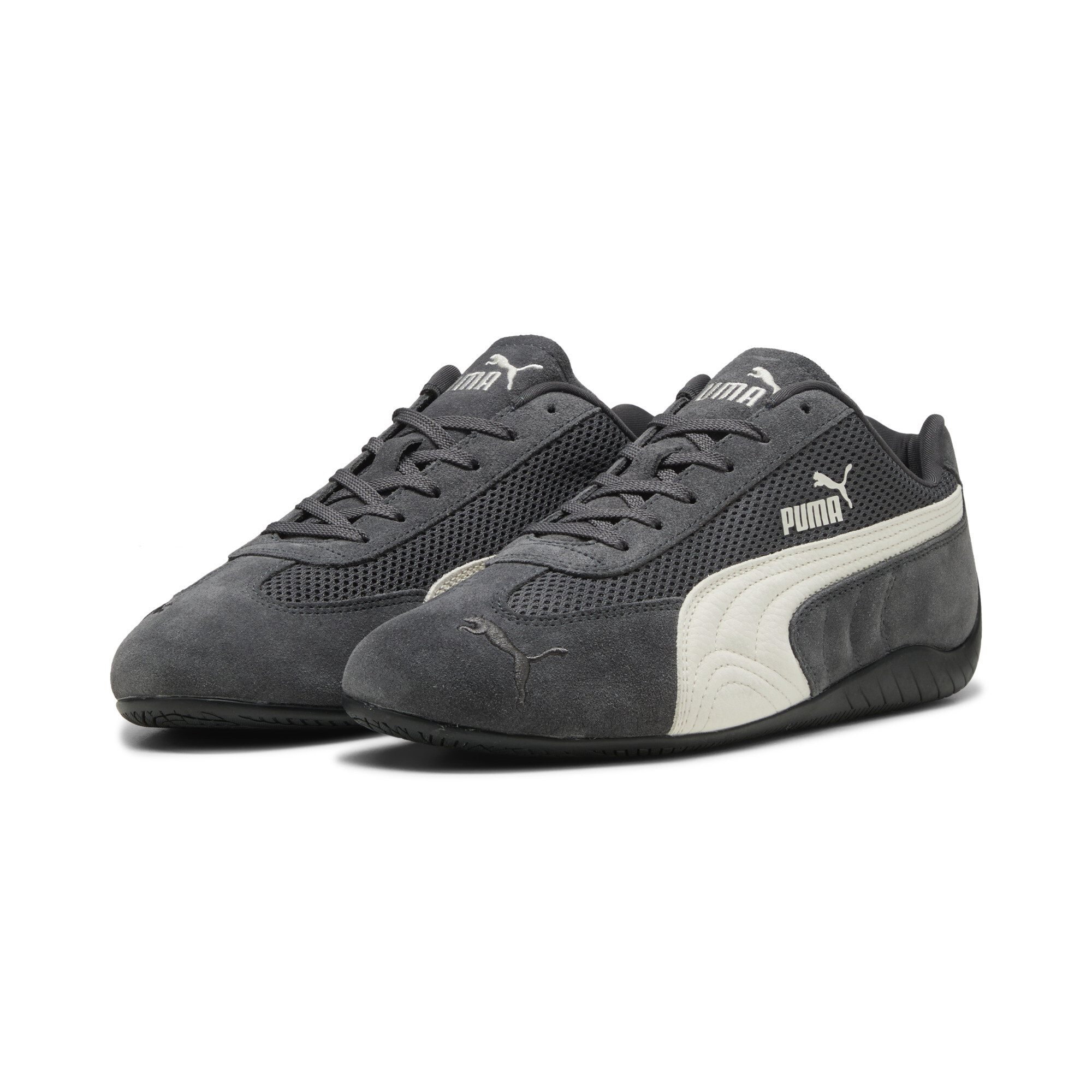 PUMA Mostro Mesh sneakers uniseks, Grijs/Wit, Maat 40,5 thumbnail 6